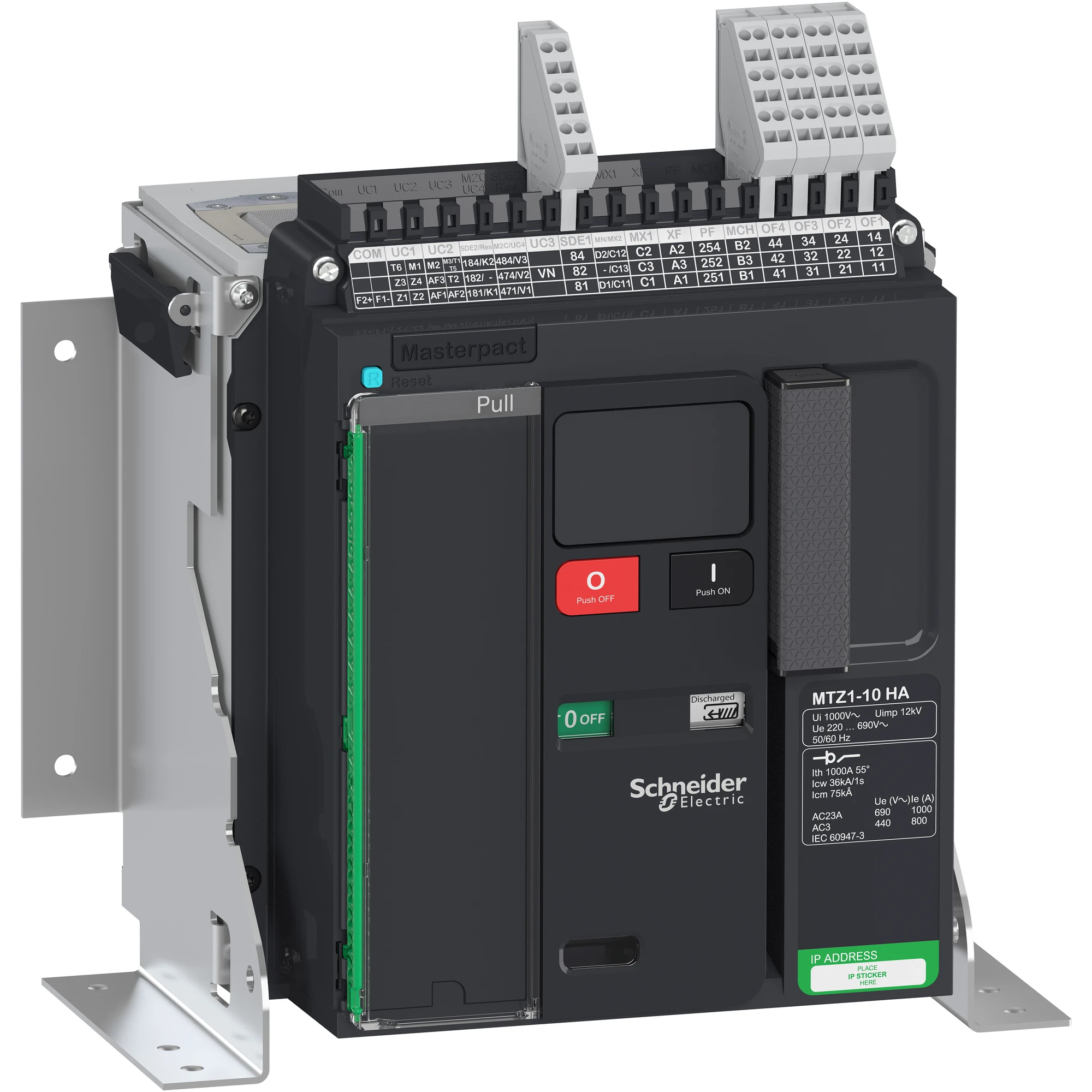 Schneider Electric LV847163 MasterPact MTZ1 1000A HA Icm=60kA/690V 3P Load Disconnect Switch Fixed Mount (img_001) Schneider Electric LV847163 MasterPact MTZ1 1000A HA Icm=60kA/690V 3P Load Disconnect Switch Fixed Mount (img_001)