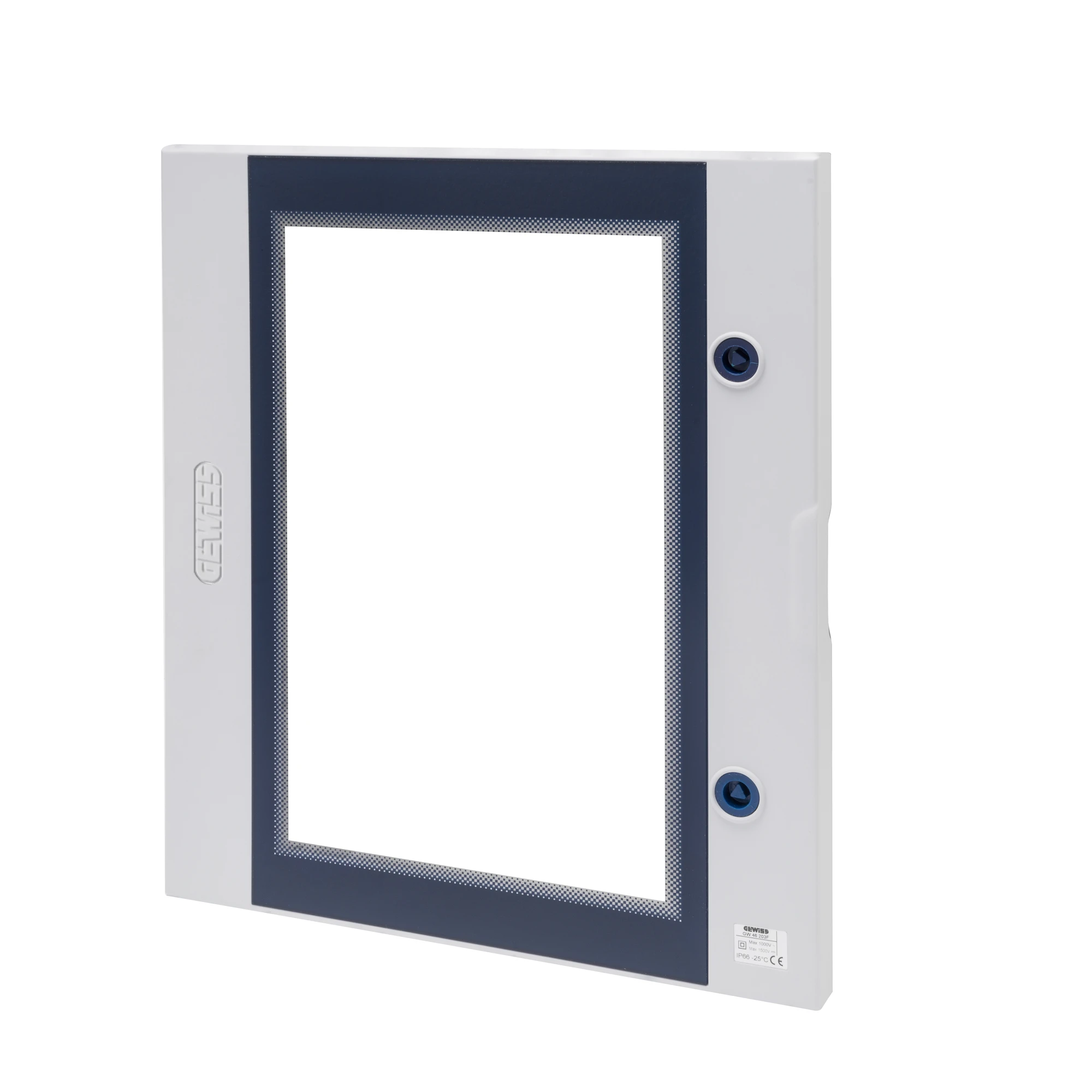 GEWISS GW46512F Ersatztuer transparent zu Schaltschrank 46QP und 48QP 310X425 mm (img_001)