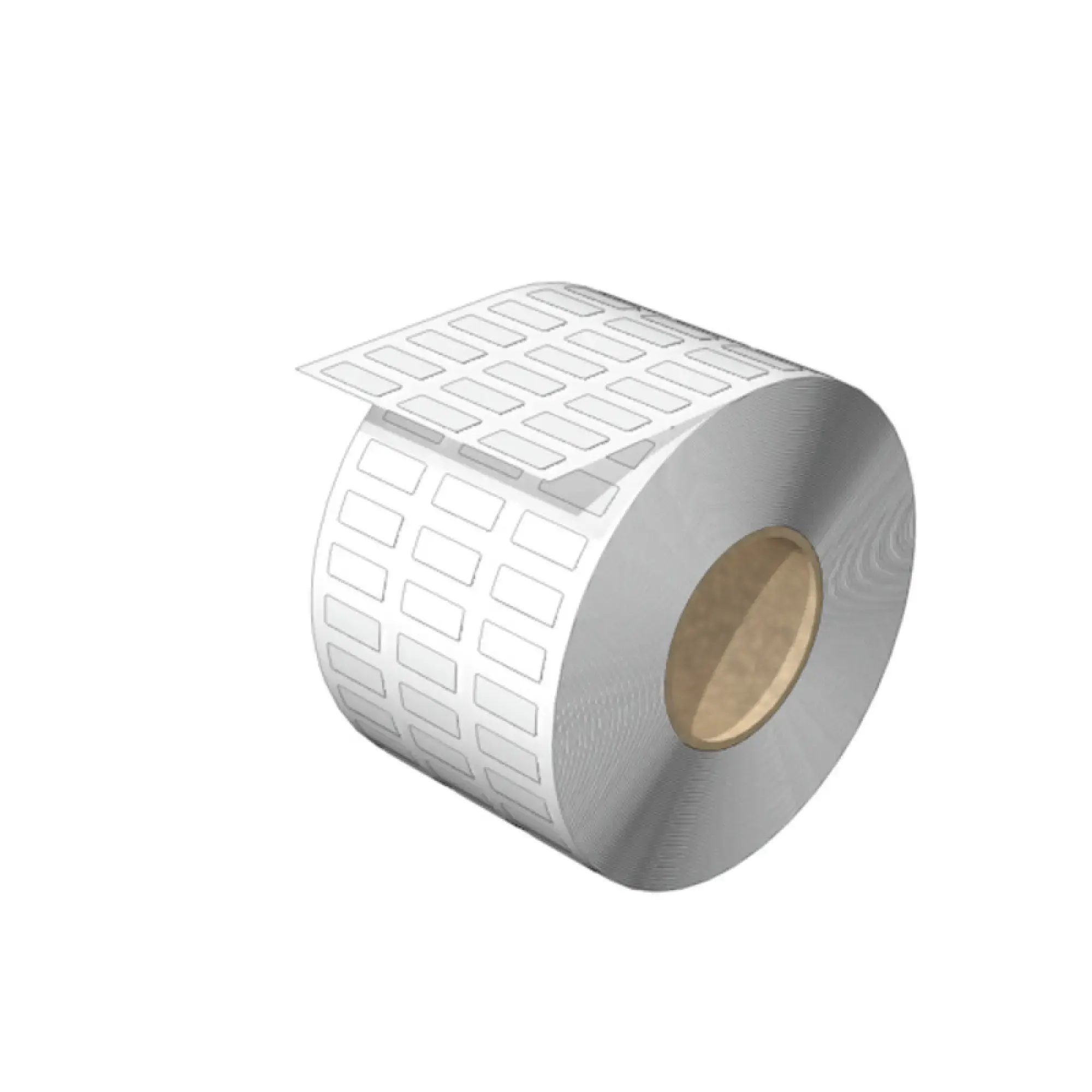 Weidmüller 2619940000 Device marking, Width: 15 mm, Polyester, white, Operating temperature range: -40...120 °C (img_001)