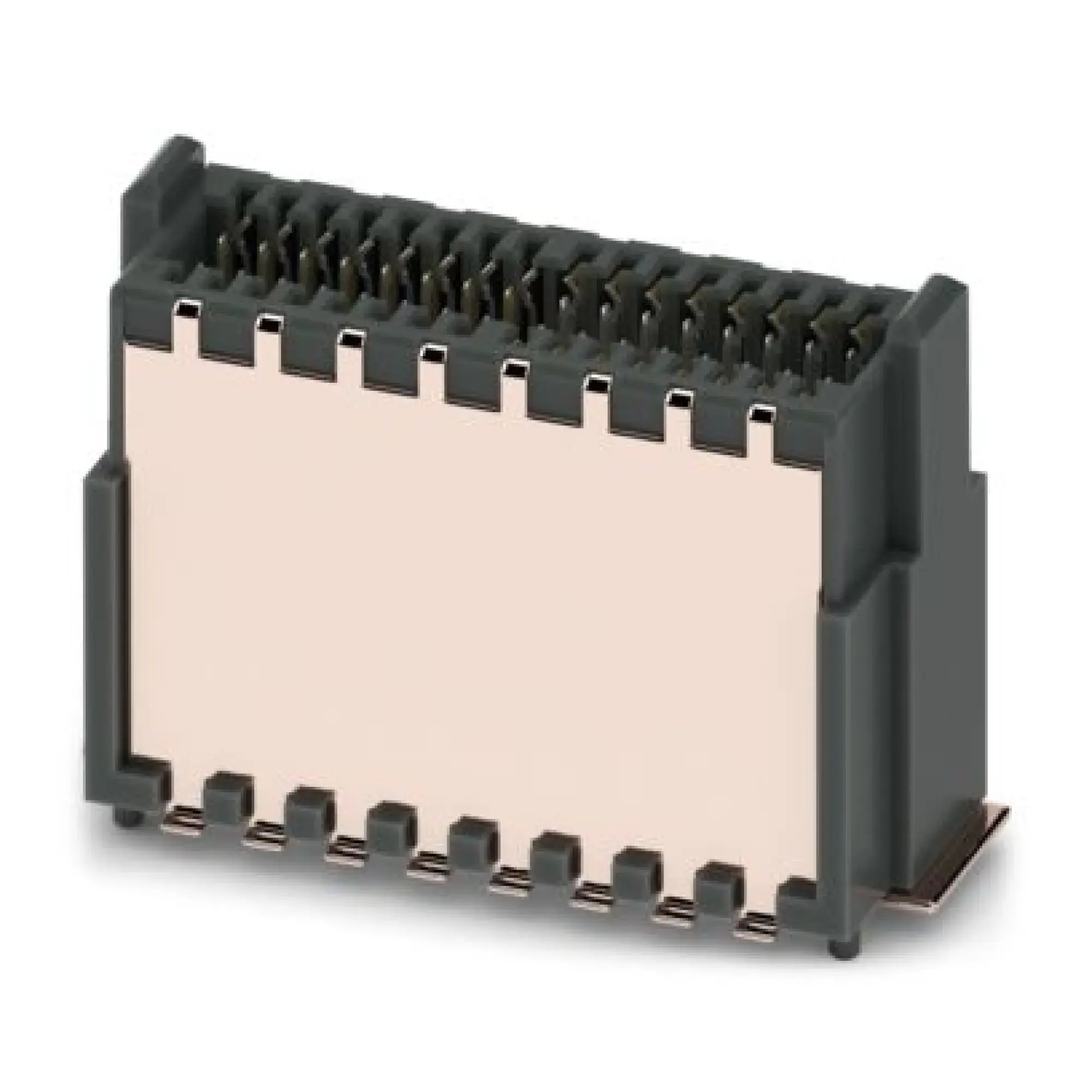 Phoenix Contact 1154007 SMD male connector, shielded FP 0,8/ 32-MV-SH 7,15 (img_001) Phoenix Contact 1154007 SMD male connector, shielded FP 0,8/ 32-MV-SH 7,15 (img_001)