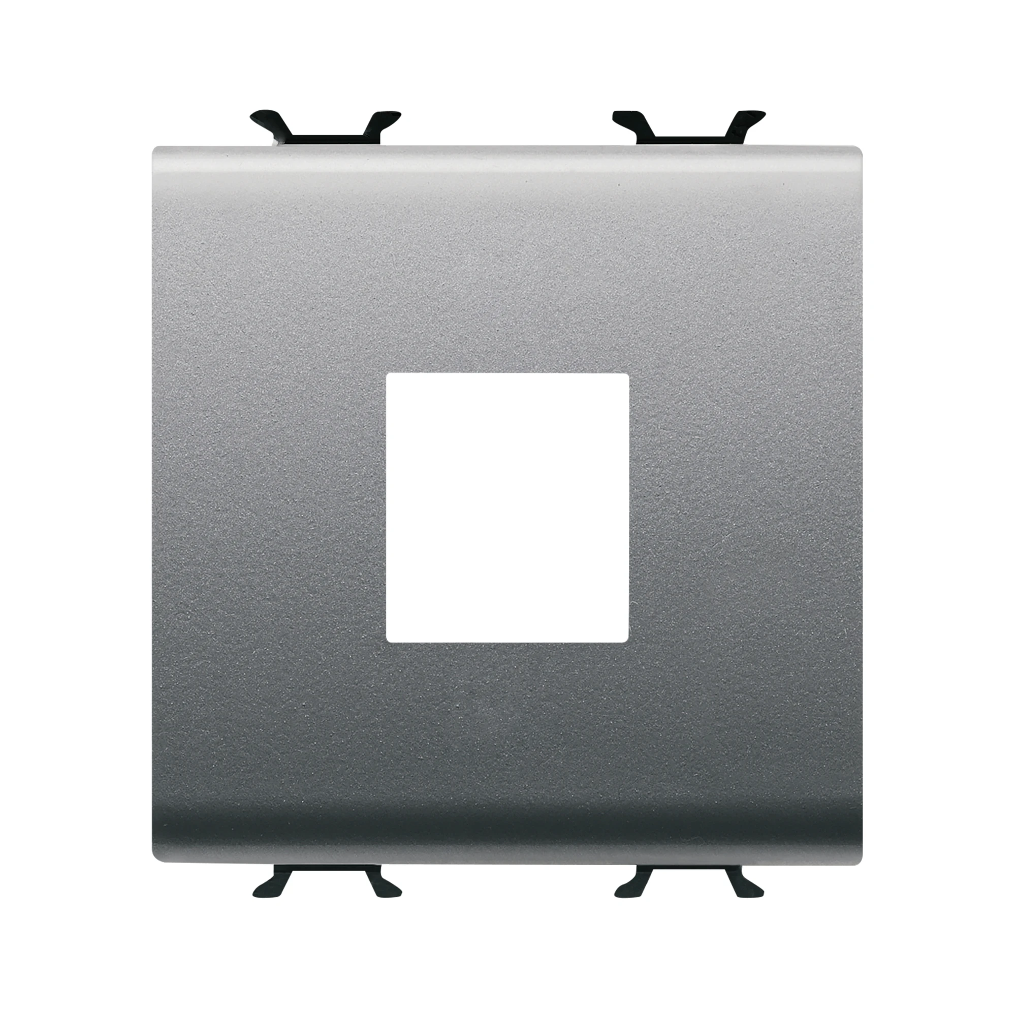 GEWISS GW14433 ADAPTER FOR HOUSING DATA CONNECTORS - TYPE AMP/KEYSTONE JACK - 2 MODULE - TITANIUM - CHORUSMART (img_001) GEWISS GW14433 ADAPTER FOR HOUSING DATA CONNECTORS - TYPE AMP/KEYSTONE JACK - 2 MODULE - TITANIUM - CHORUSMART (img_001)