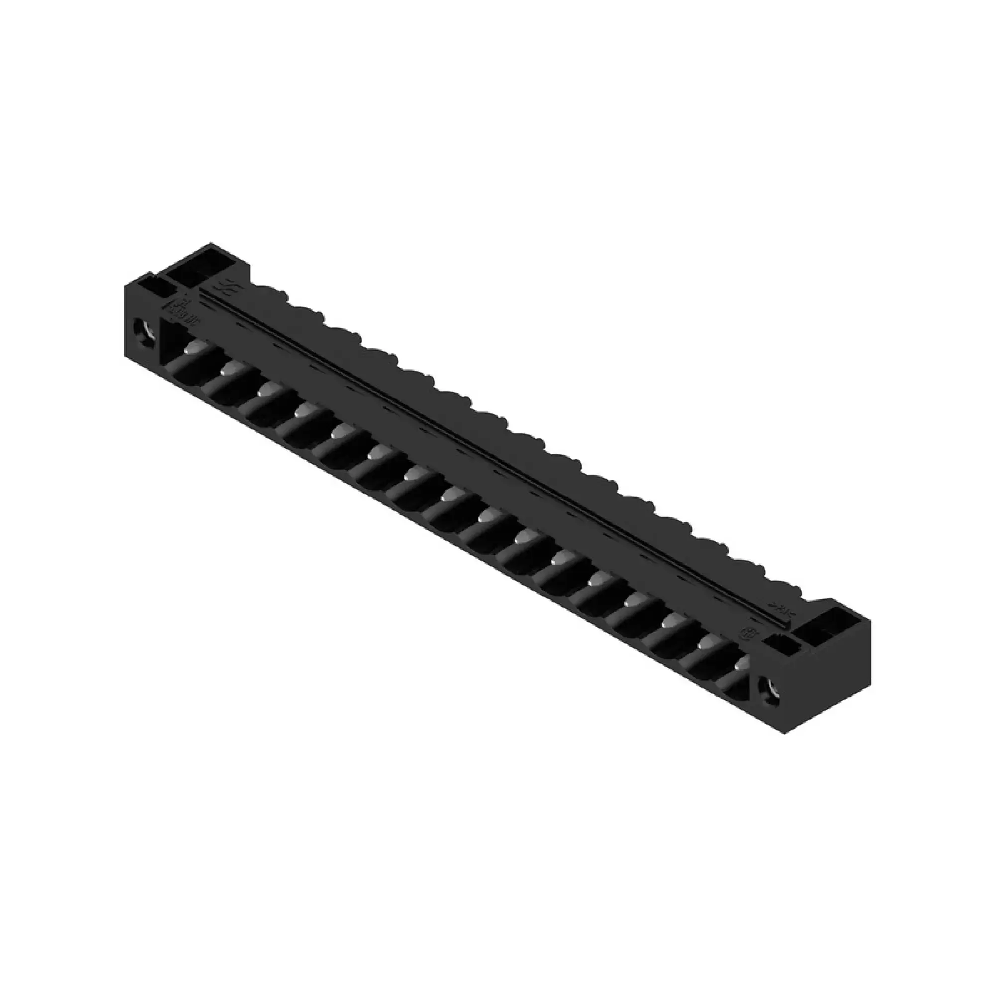 Weidmüller 1150240000 PCB connector (board connection), 320 V, 24 A, Pitch in mm: 5.08, Number of poles: 16, THT solder connection, Box (img_001)
