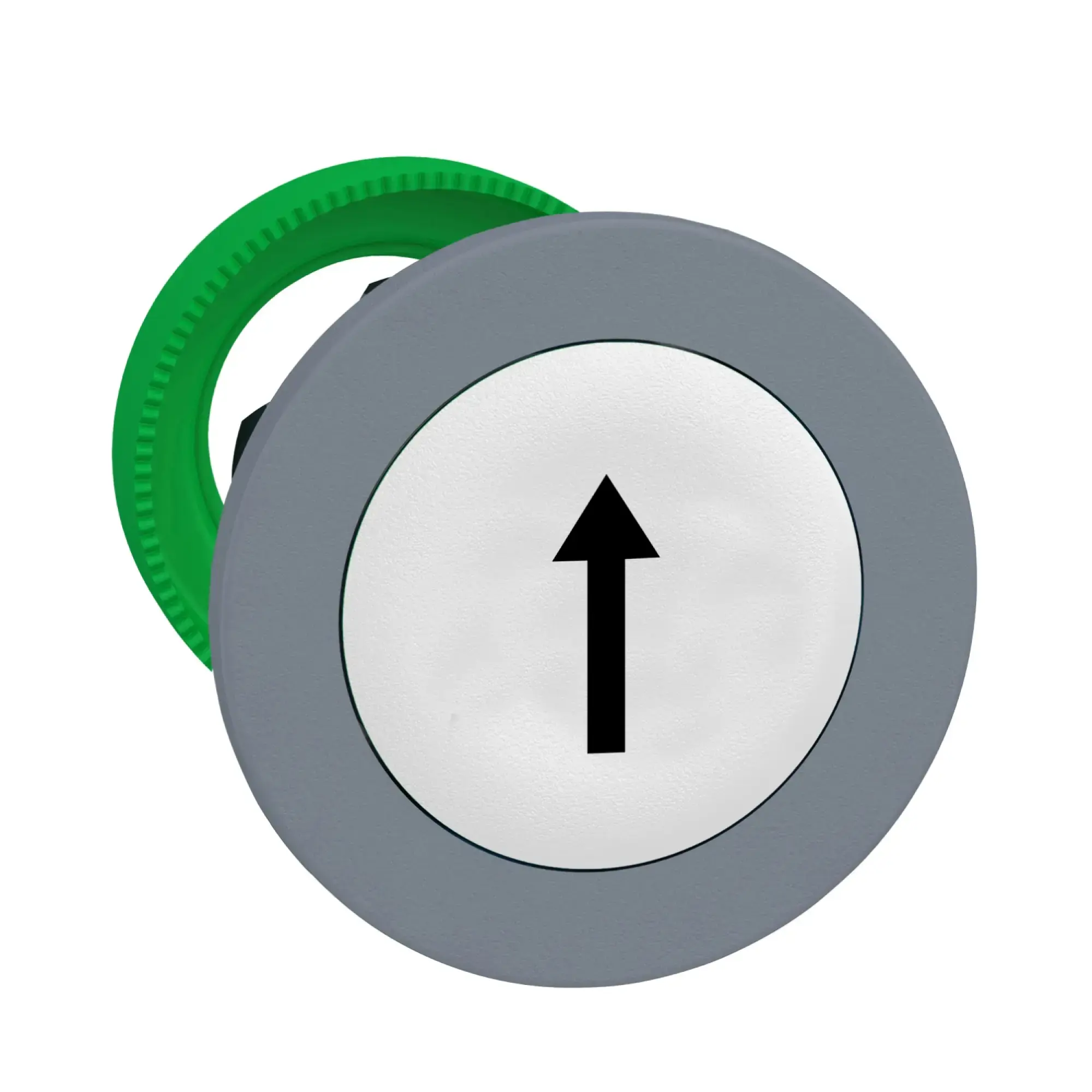 Schneider Electric ZB5FA334C0 Push Button, Front Element, Harmony XB5F, Plastic, 30mm, Light Grey, White, Labeled Arrow, Momentary (img_002) Schneider Electric ZB5FA334C0 Push Button, Front Element, Harmony XB5F, Plastic, 30mm, Light Grey, White, Labeled Arrow, Momentary (img_002)