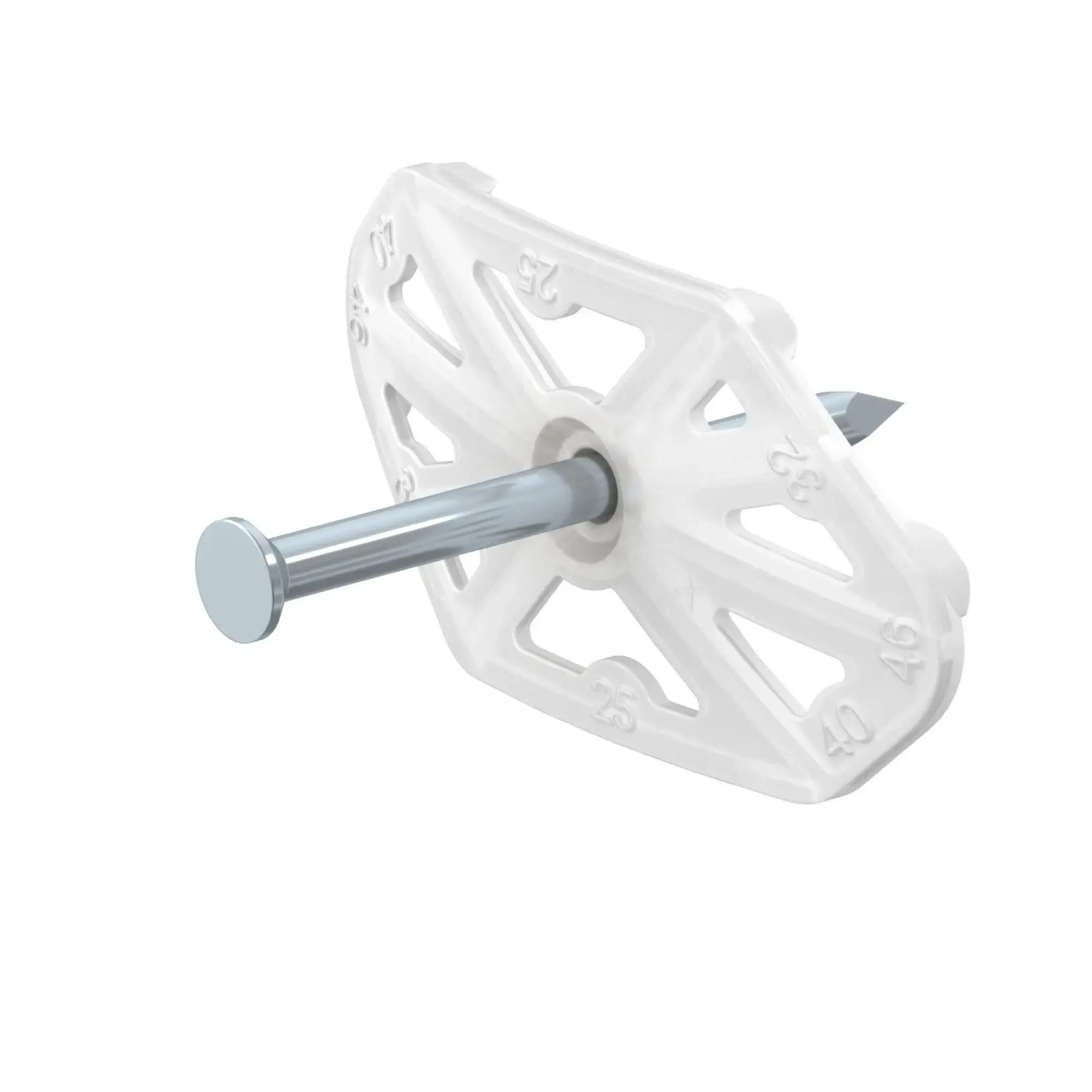 Don Quichotte 955012 Nail disk BNS With nail 3,0x50mm Polypropylene Natural (img_001)