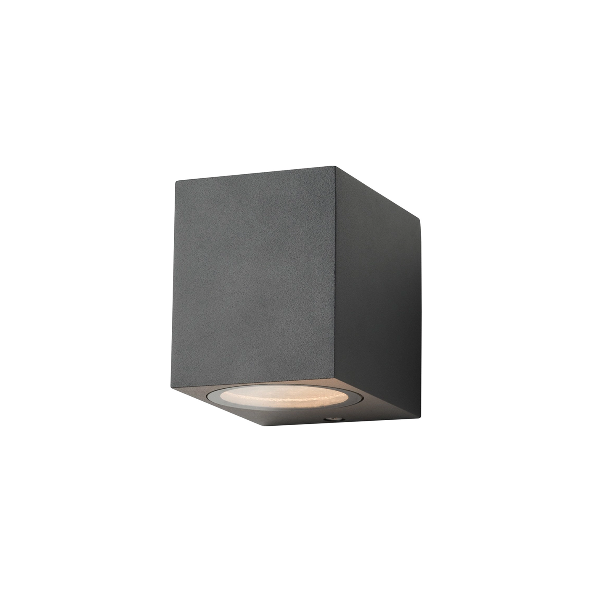 WSU Lights GU10 Wandleuchte Noha grau - 90x65x80mm - IP44 WSU Lights GU10 Wandleuchte Noha grau - 90x65x80mm - IP44