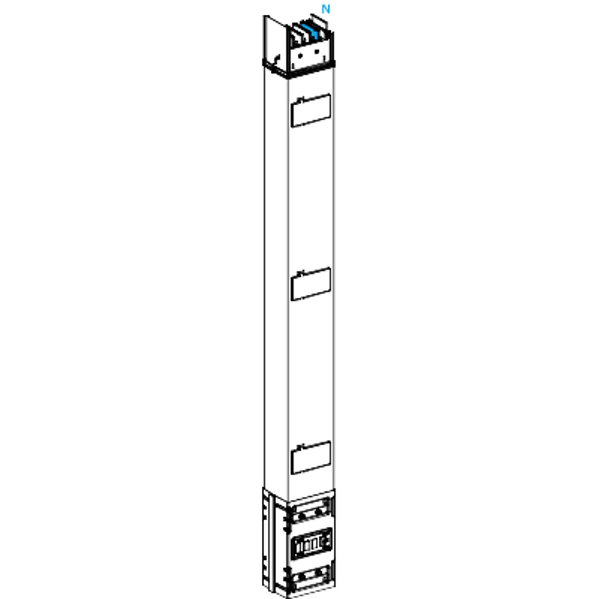 Schneider Electric KSA1000EV4153 KSA straight element, 1000A, 1.5m, 3 exits, one-sided (img_001) Schneider Electric KSA1000EV4153 KSA straight element, 1000A, 1.5m, 3 exits, one-sided (img_001)