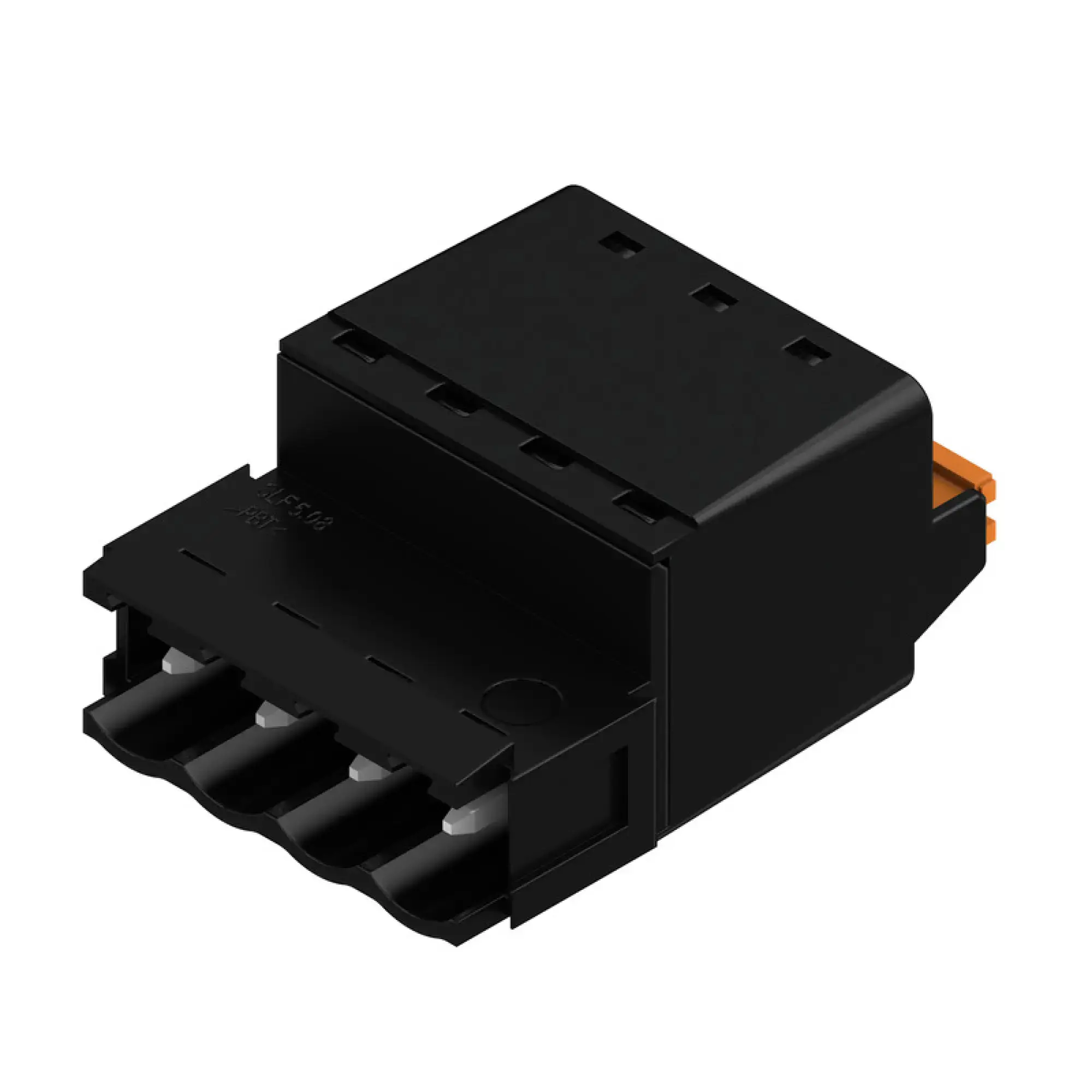 Weidmüller 1335810000 PCB connector (wire connection), 320 V, 25.9 A, Pitch in mm: 5.08, 3.31 mm², Number of poles: 4, PUSH IN with actuator, Box (img_001)