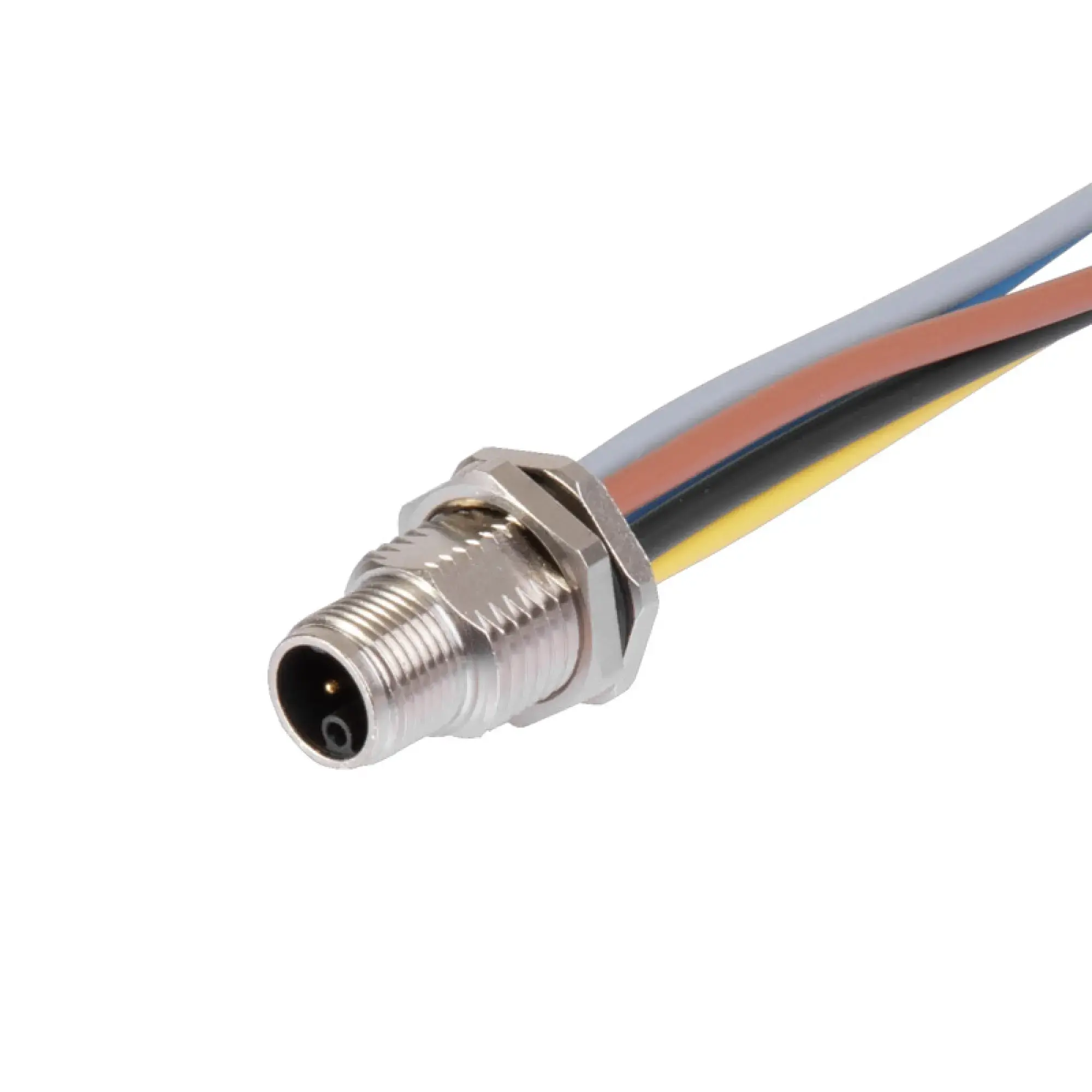 Weidmüller 2968030000 Round plug ,Built-in (with cable), M12, Number of poles: 5, 0.2 m, 2.5 mm² (img_001)