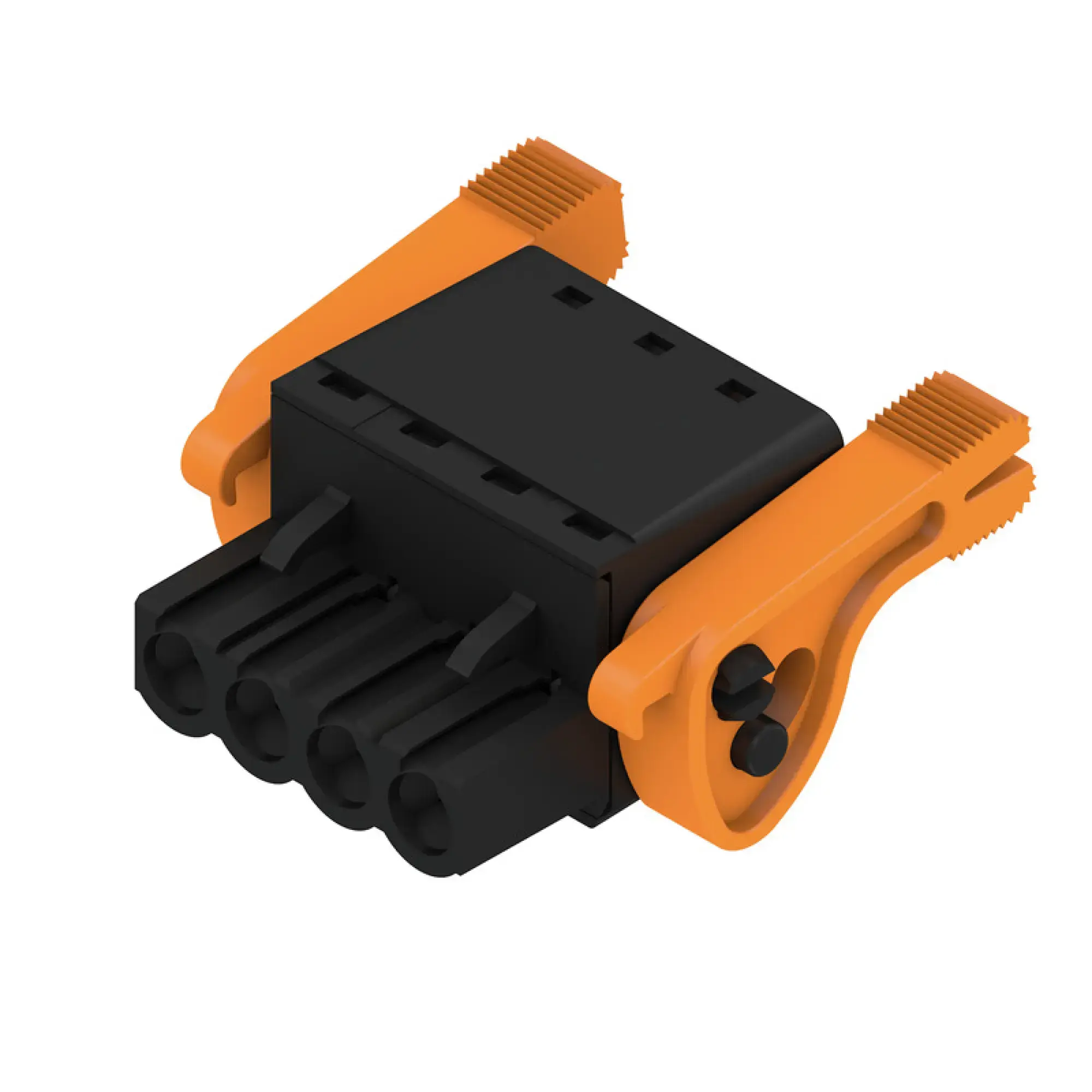 Weidmüller 1016170000 PCB connector (wire connection), 320 V, 23 A, Pitch in mm: 5.00, 3.31 mm², Number of poles: 4, PUSH IN with actuator, Box (img_001)