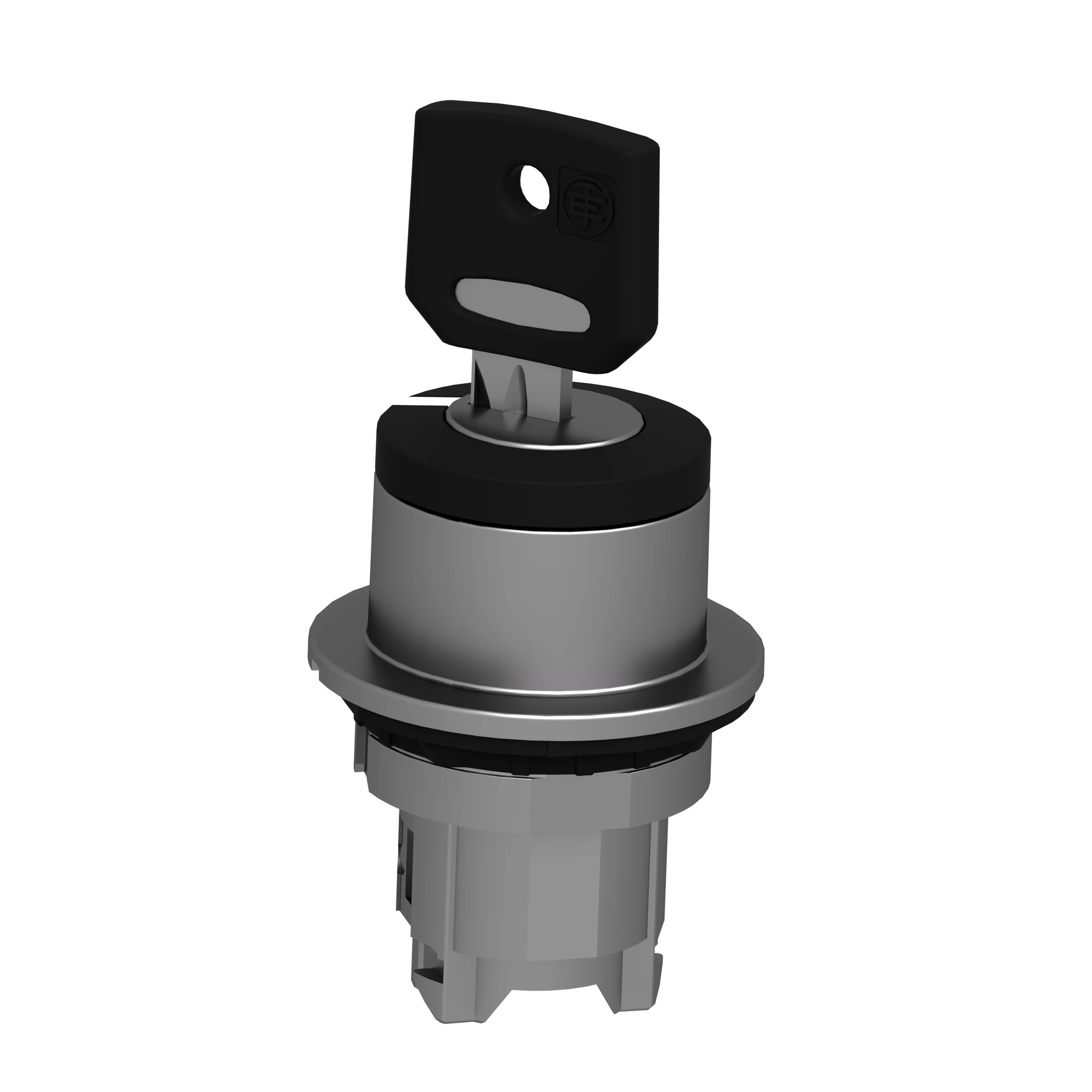 Schneider Electric ZB4FG2 Key switch, front element, Harmony XB4F, metal, 30mm, black, 2 positions, latching (img_006)