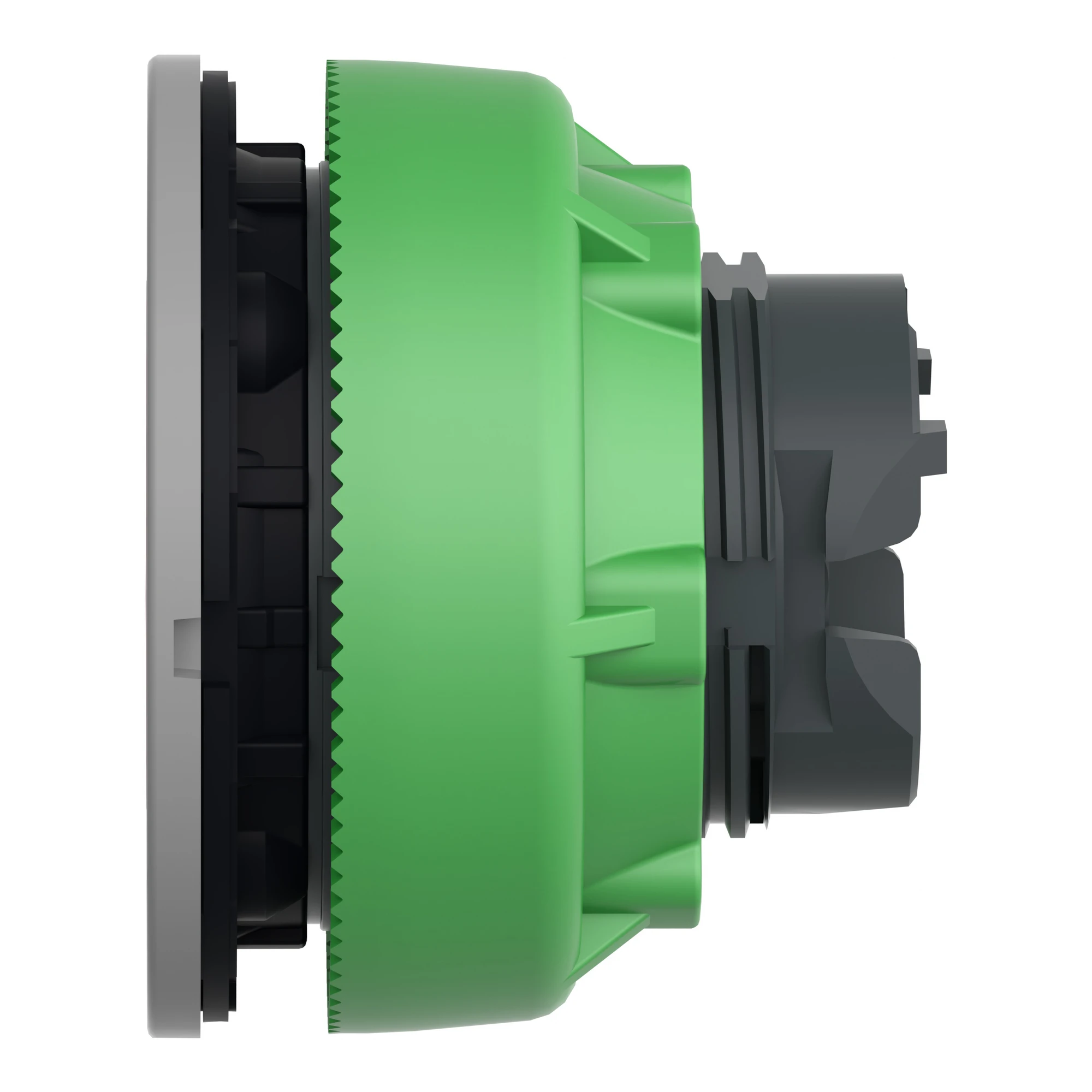 Schneider Electric ZB5FW343C0 Illuminated pushbutton, front element, Harmony XB5F, plastic, 30mm, light gray, red, for universal LED (img_008)