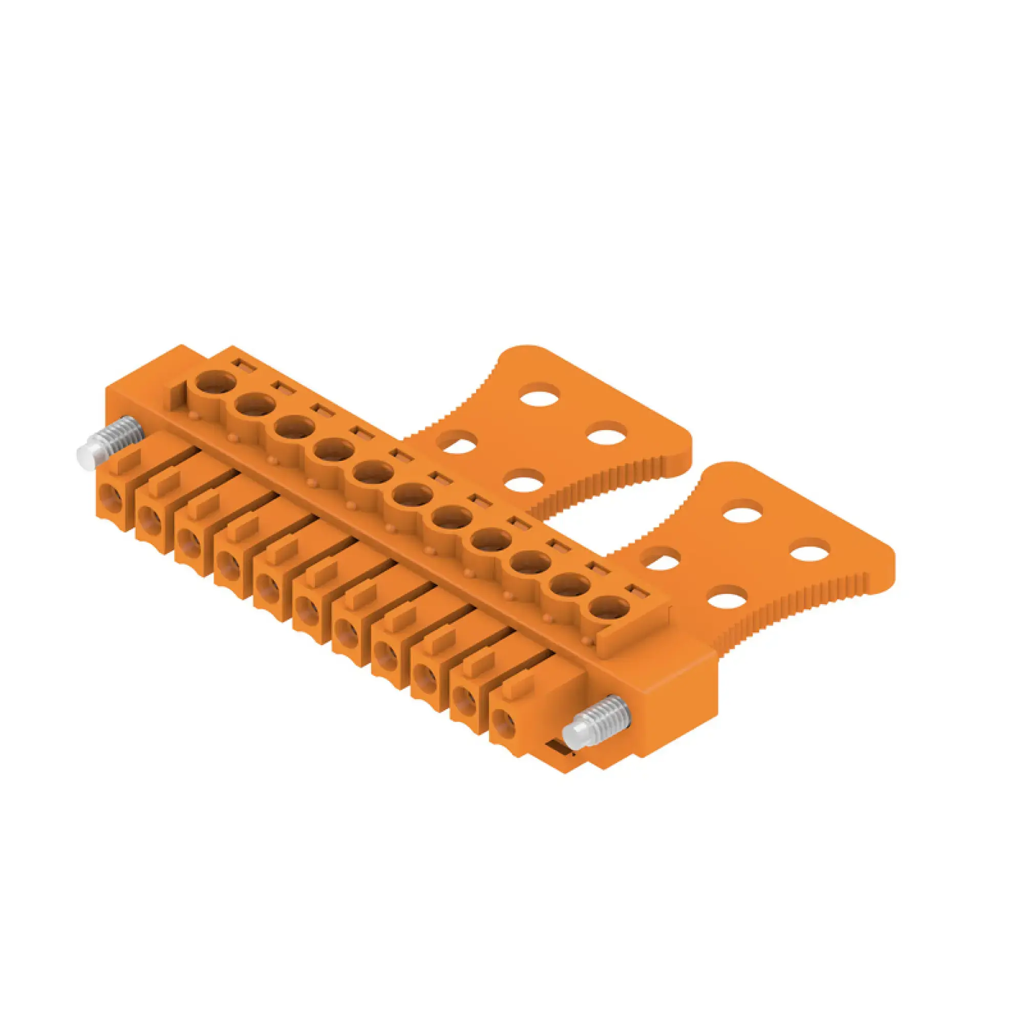 Weidmüller 1236620000 PCB connector (wire connection), 160 V, 17.5 A, Pitch in mm: 3.81, 1.5 mm², Number of poles: 11, Clamping yoke connection, Box (img_004)