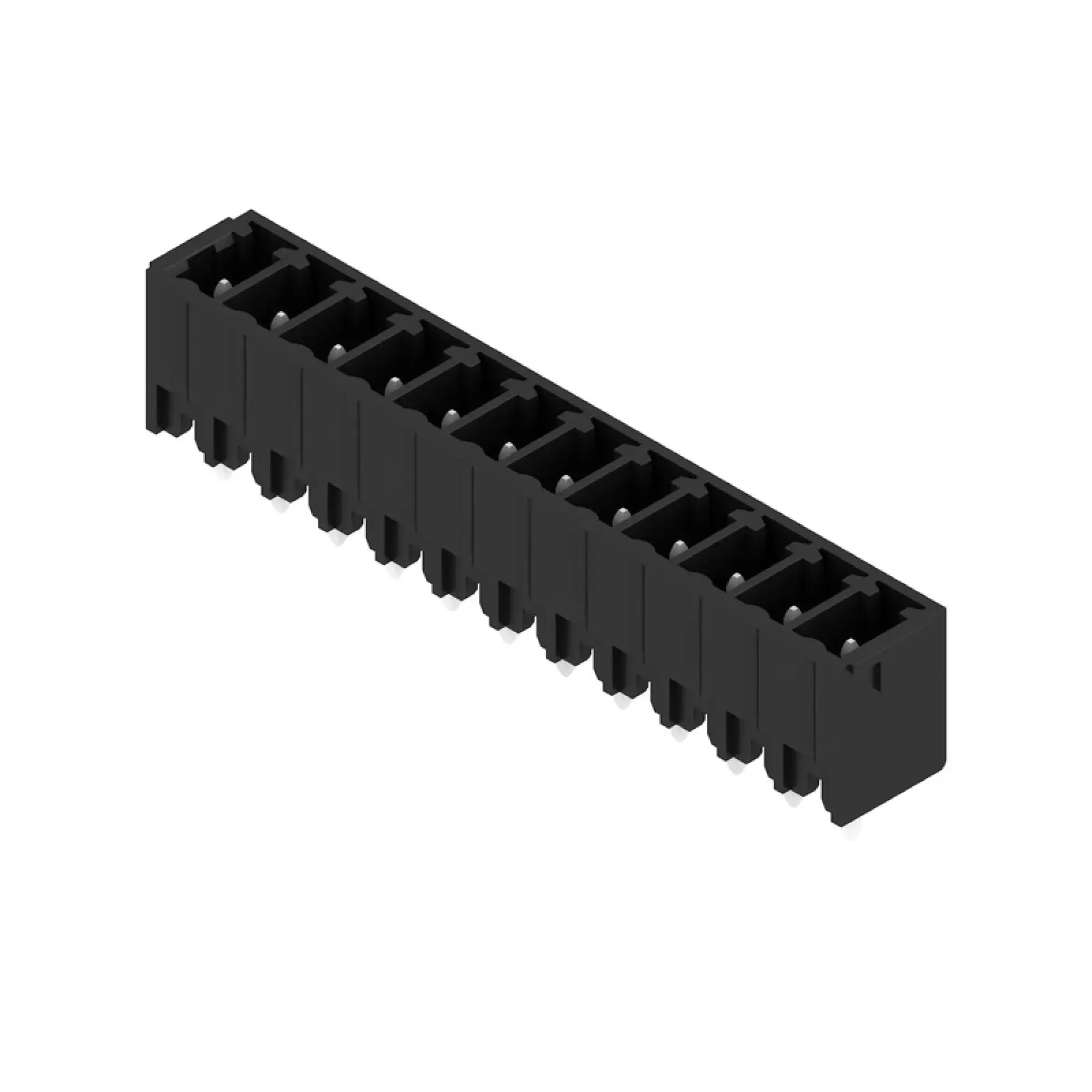 Weidmüller 1793590000 PCB connector (board connection), 160 V, 17.5 A, Pitch in mm: 3.81, Number of poles: 12, THT solder connection, Box (img_001)