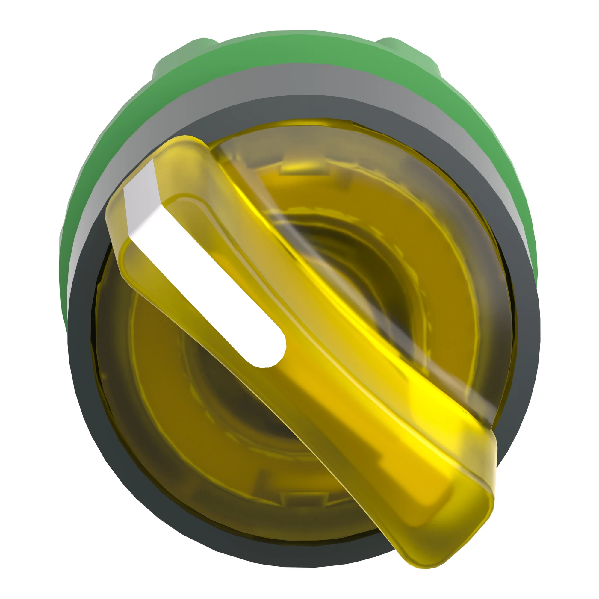 Schneider Electric ZB5AK1283 Illuminated selector switch, front element, Harmony XB5, plastic, 22mm yellow, for universal LED, 2 positions, latching (img_002) Schneider Electric ZB5AK1283 Illuminated selector switch, front element, Harmony XB5, plastic, 22mm yellow, for universal LED, 2 positions, latching (img_002)