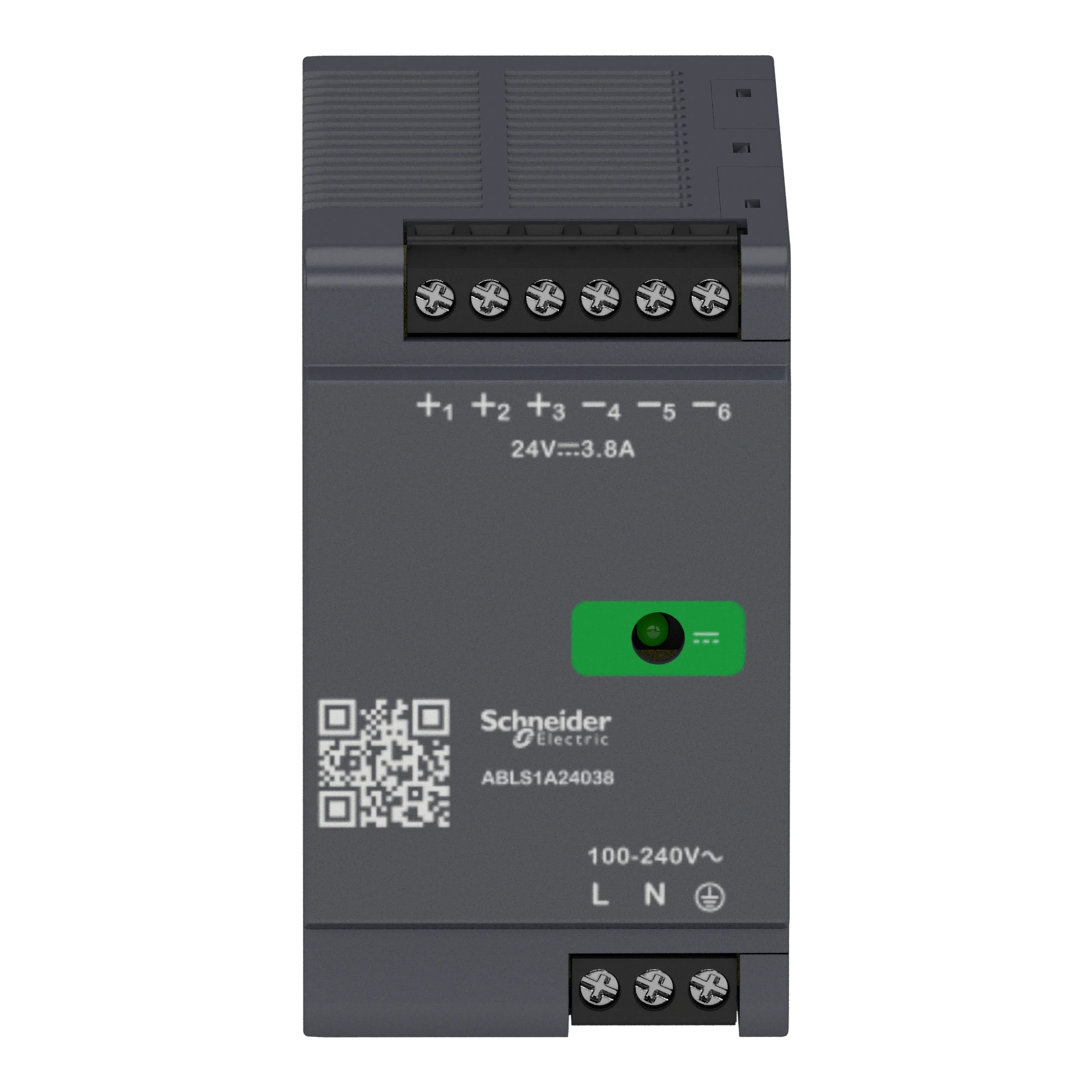 Schneider Electric ABLS1A24038 Power supply, Modicon ABLS, Optimum, switched, 1-phase, 100-240V AC, 24V DC, 3.8A, 90W (img_003) Schneider Electric ABLS1A24038 Power supply, Modicon ABLS, Optimum, switched, 1-phase, 100-240V AC, 24V DC, 3.8A, 90W (img_003)