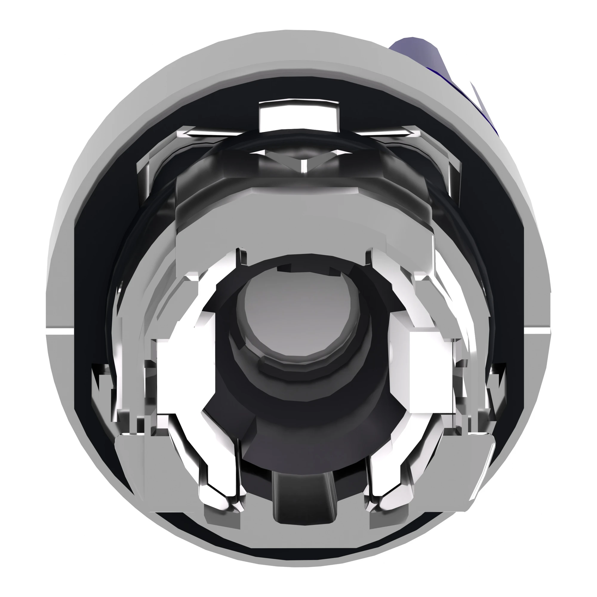 Schneider Electric ZB4BK1263 Illuminated selector switch, front element, Harmony XB4, metal, 22mm, blue, for universal LED, 2 positions, latching (img_002) Schneider Electric ZB4BK1263 Illuminated selector switch, front element, Harmony XB4, metal, 22mm, blue, for universal LED, 2 positions, latching (img_002)