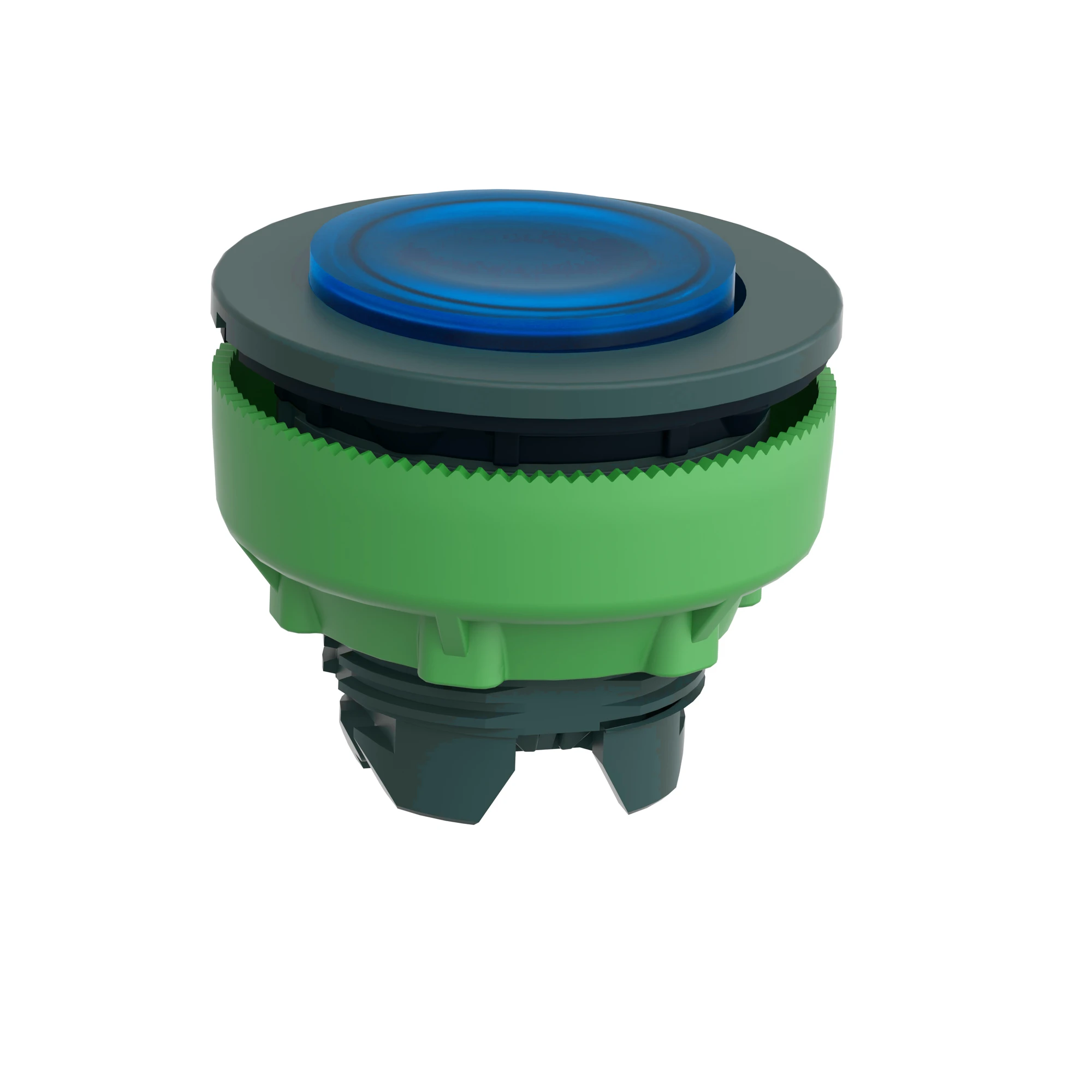 Schneider Electric ZB5FW163 Illuminated push button, front element, Harmony XB5F, plastic, 30mm, blue, protruding, for universal LED (img_007)
