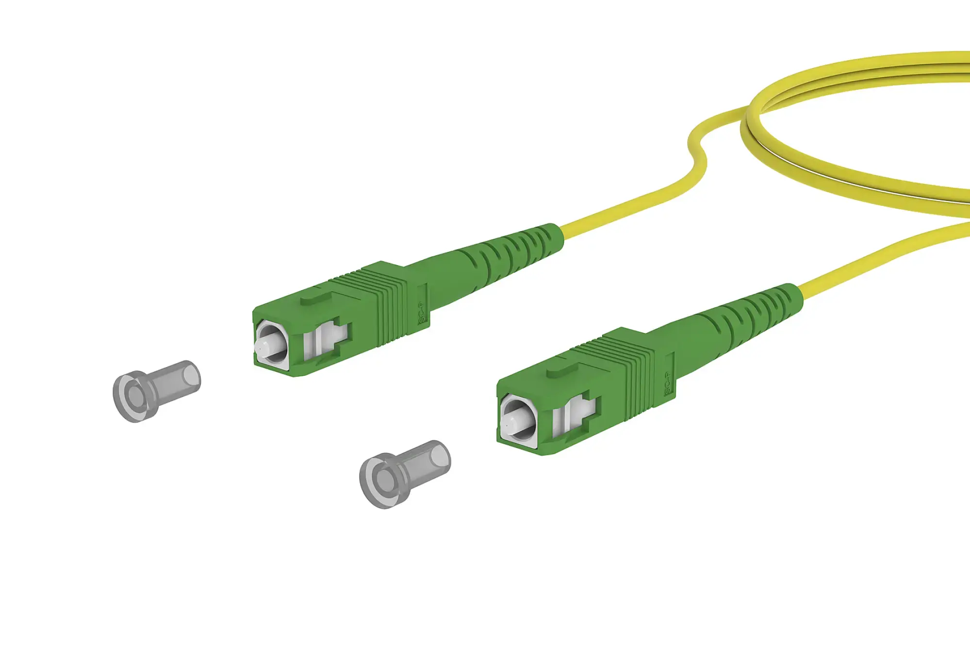Metz Connect 151P3EAEAA2E OpDAT patch cord SC-S APC/SC-S APC OS2, 12.0 m (img_001)