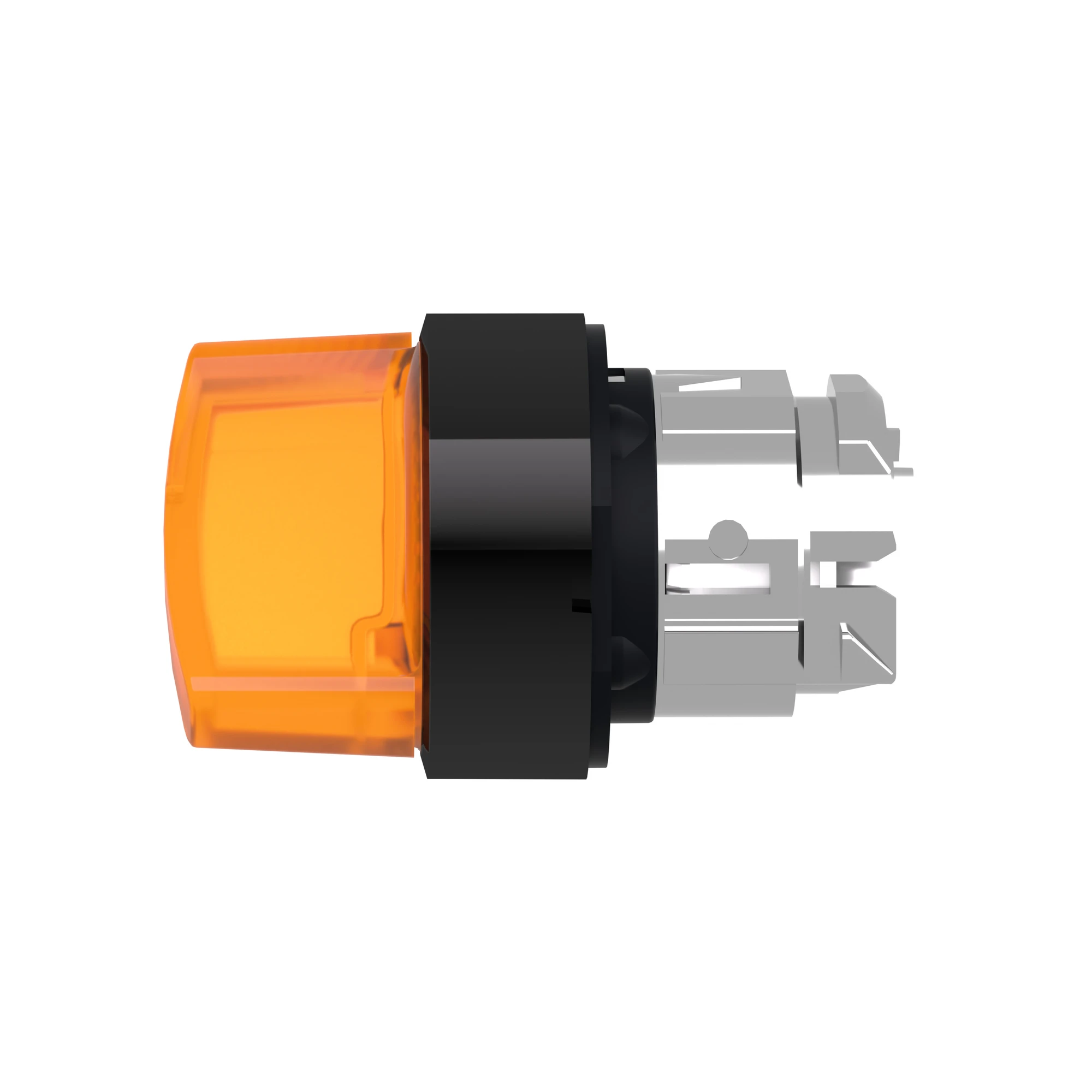 Schneider Electric ZB4BK12537 Illuminated Selector Switch, Front Element, Harmony XB4, Metal Black, 22mm, Orange, for Universal LED, 2 Positions, Latching (img_006)