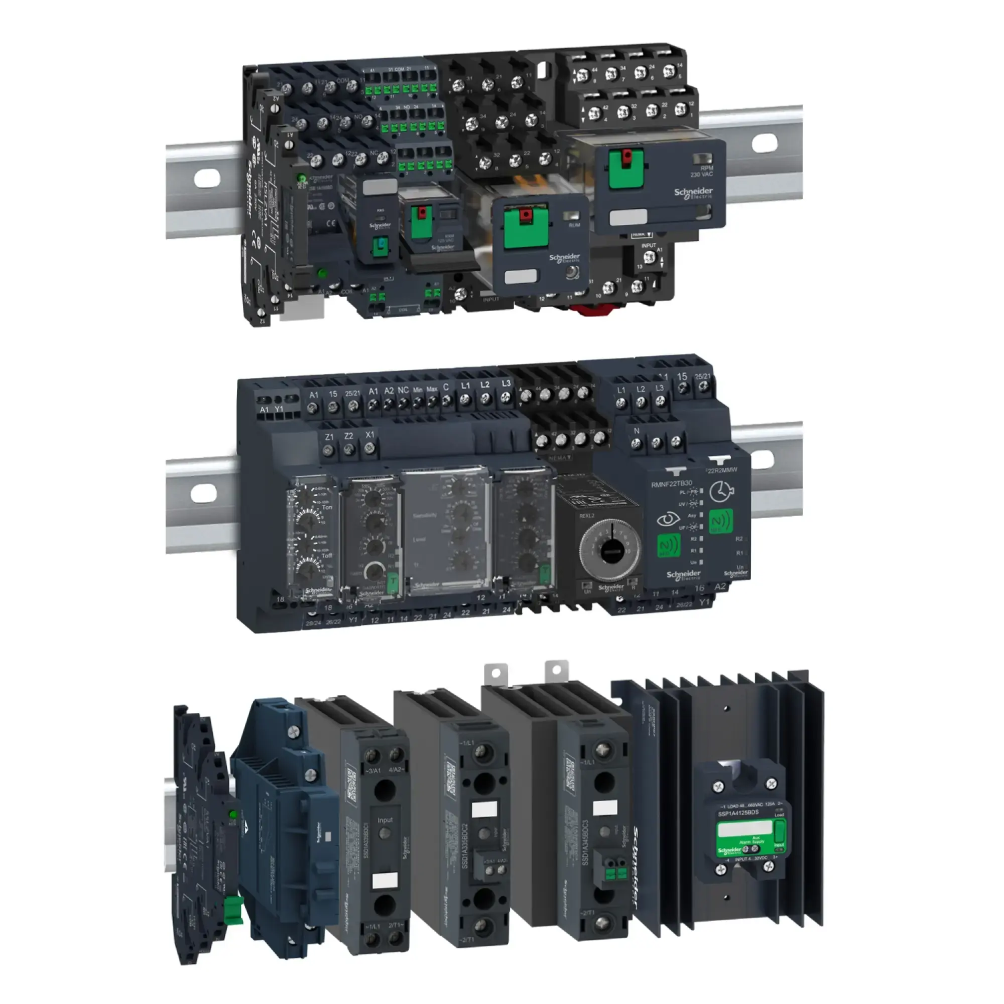 Schneider Electric SSL1D03BDPR Narrow Semiconductor Relay gss 1-24VDC/3,5A 16-30VDC socket spring-loaded mounted (img_005)