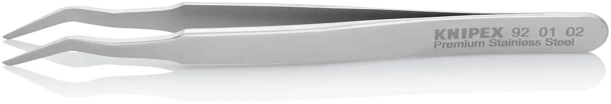 Knipex 92 01 02 SMD-Präzisionspinzette Glatt 120 mm (img_001)