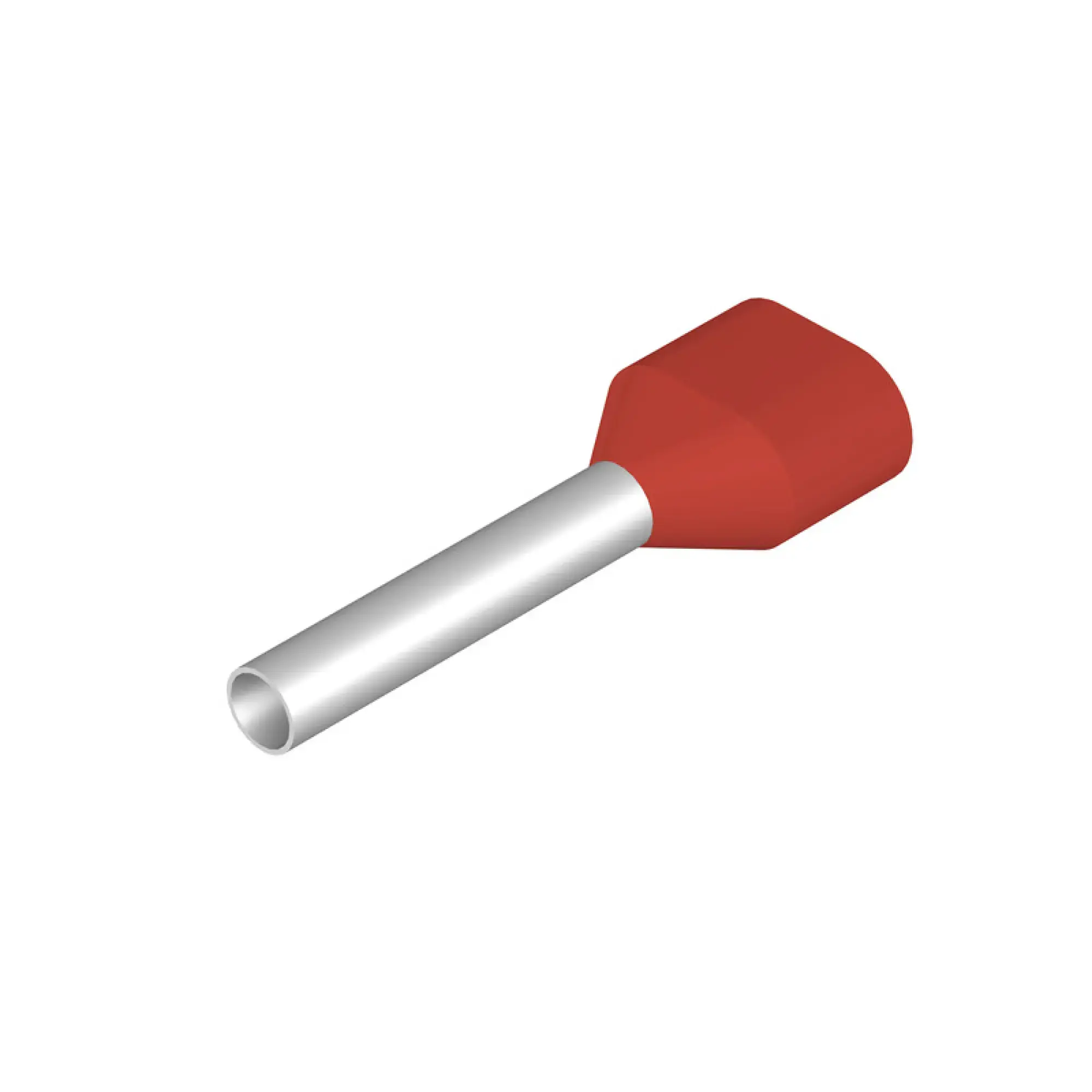Weidmüller 9004760000 Wire end ferrule, Twin wire-end ferrule, 1 mm², Stripping length: 16 mm, red (img_001)