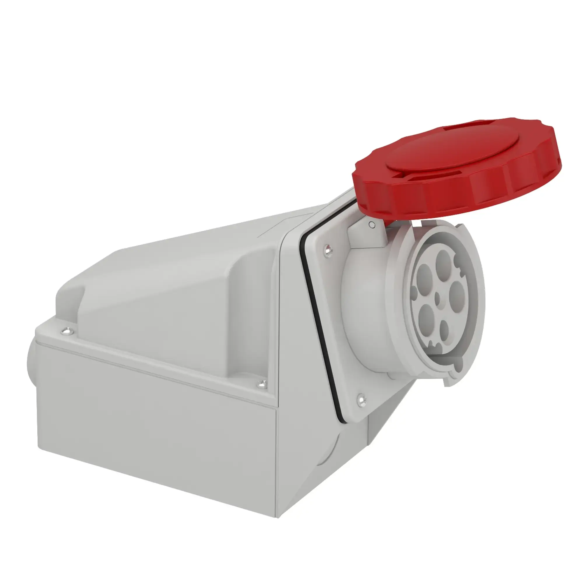 Schneider Electric 81183 Wall socket, 63A, 3p+N+E, 380-415 V AC, IP67 (img_002) Schneider Electric 81183 Wall socket, 63A, 3p+N+E, 380-415 V AC, IP67 (img_002)