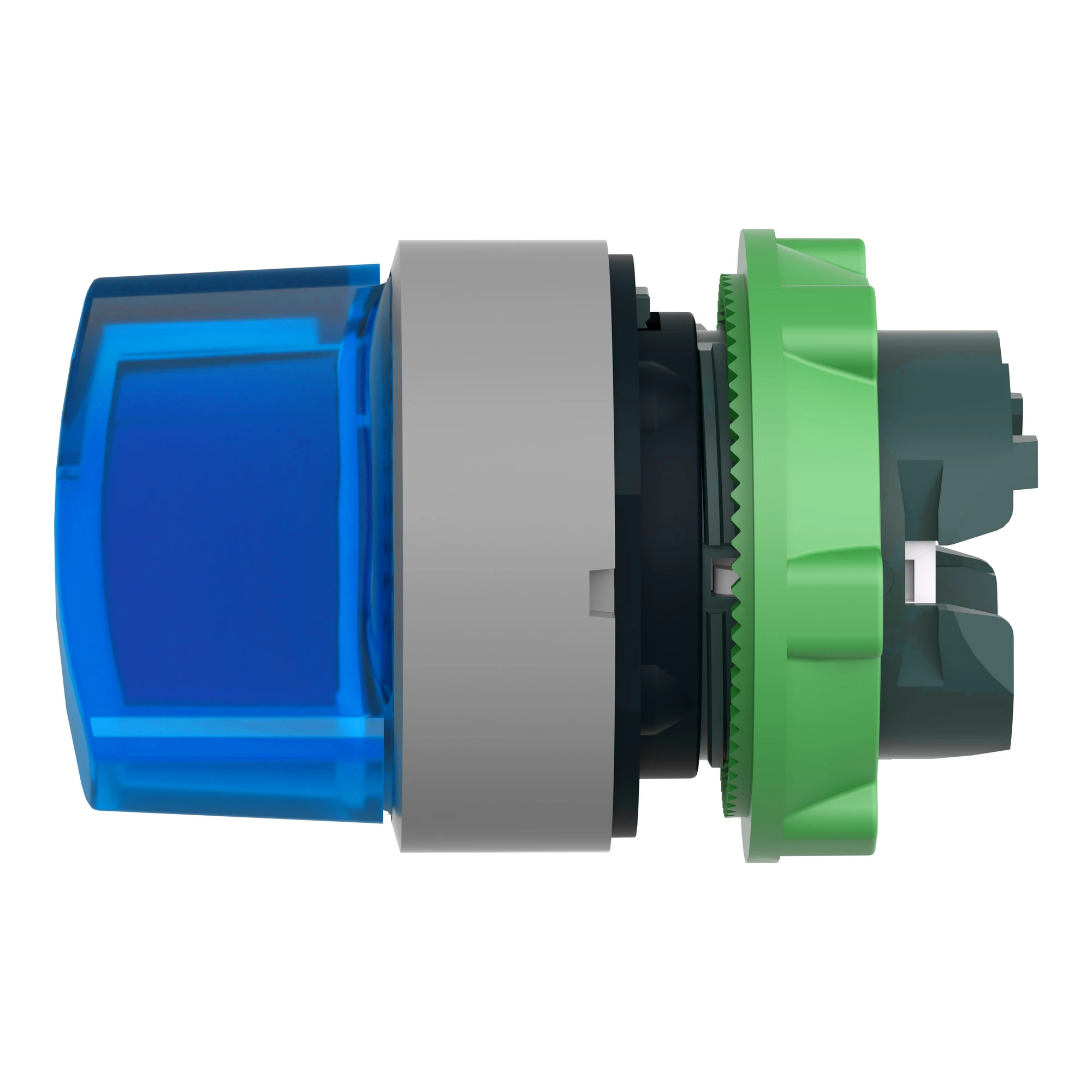 Schneider Electric ZB5AK1263C0 Illuminated Selector Switch, Front Element, Harmony XB5, Plastic, 22mm Blue, for Universal LED, 2 Positions, Latching (img_006) Schneider Electric ZB5AK1263C0 Illuminated Selector Switch, Front Element, Harmony XB5, Plastic, 22mm Blue, for Universal LED, 2 Positions, Latching (img_006)