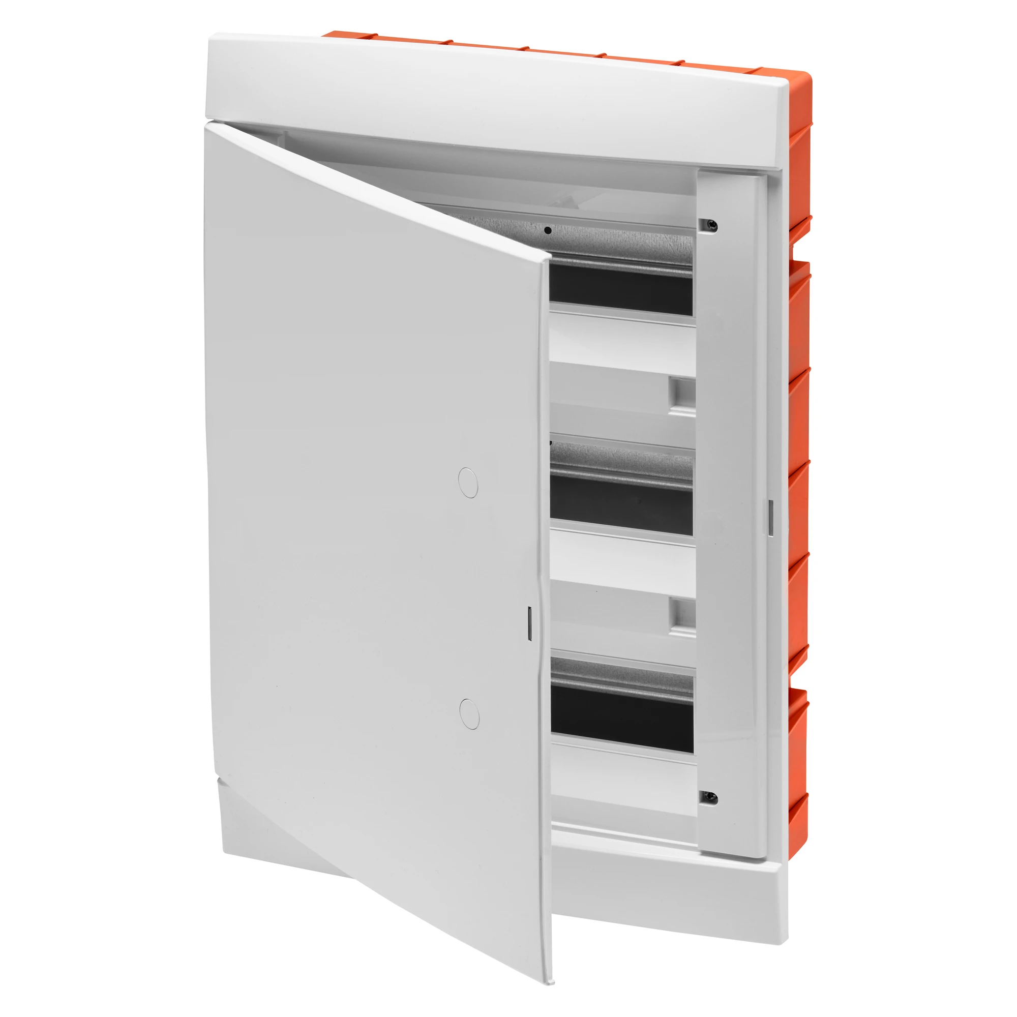 GEWISS GW40299TB DECORATIVE ENCLOSURES PRE-ARRANGED FOR HOUSING TERMINAL BLOCKS - BLANK DOOR - WHITE - 36 (12X3) MODULES (img_001)