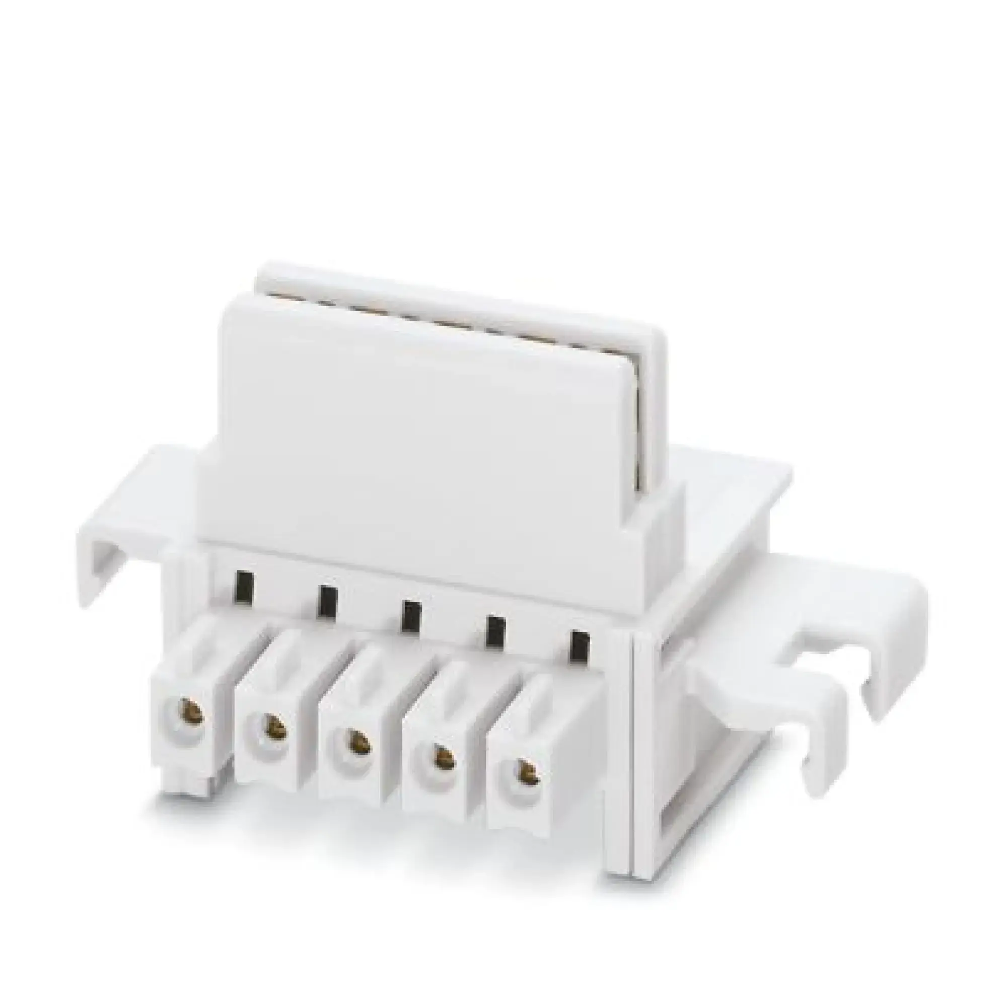 Phoenix Contact 2713645 DIN rail bus connector ME 17,5 TBUS 1,5/ 5-ST-3,81 KMGY (img_001)