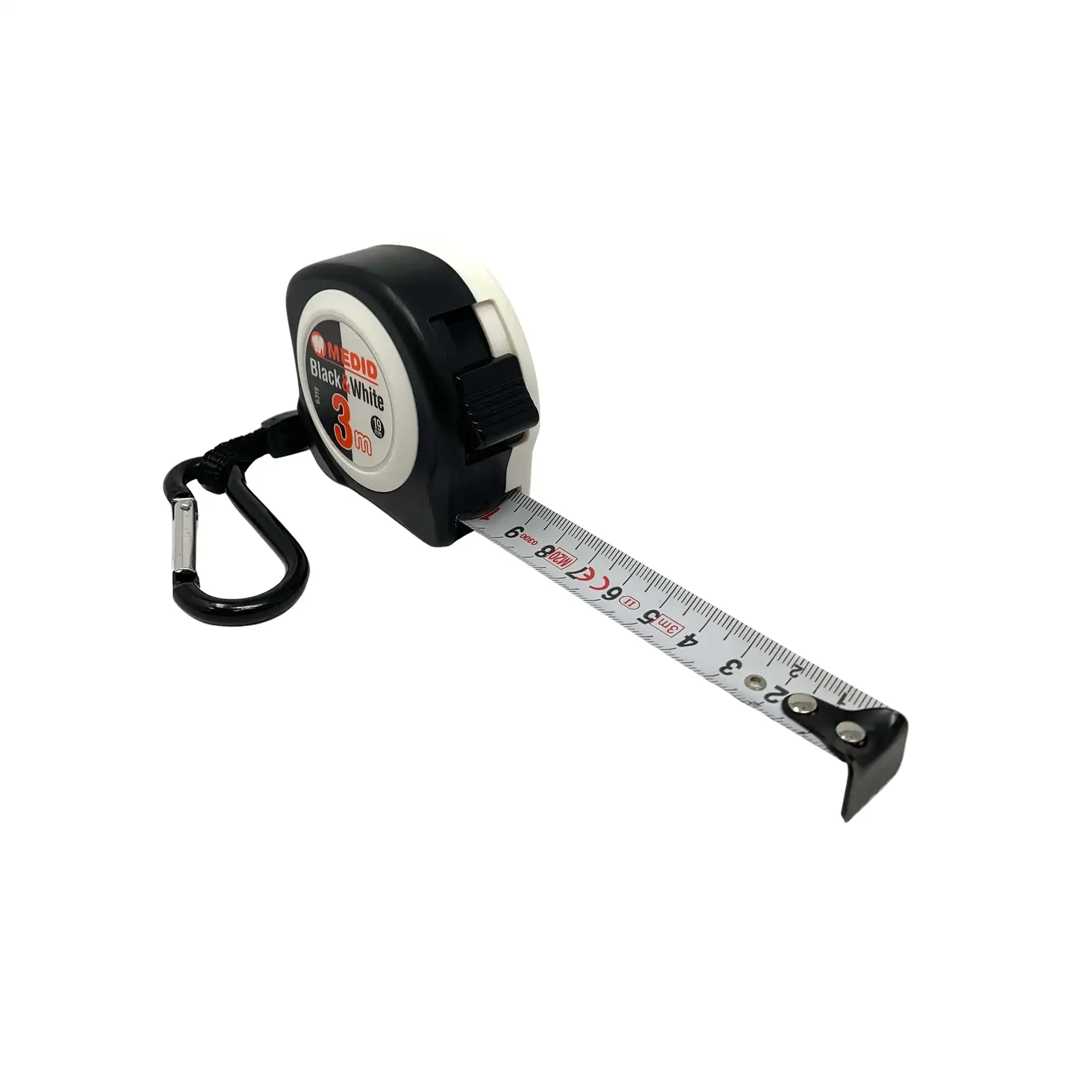 MEDID 6319 Roll Tape Measure Black & White 3m x 19 mm (img_002) MEDID 6319 Roll Tape Measure Black & White 3m x 19 mm (img_002)