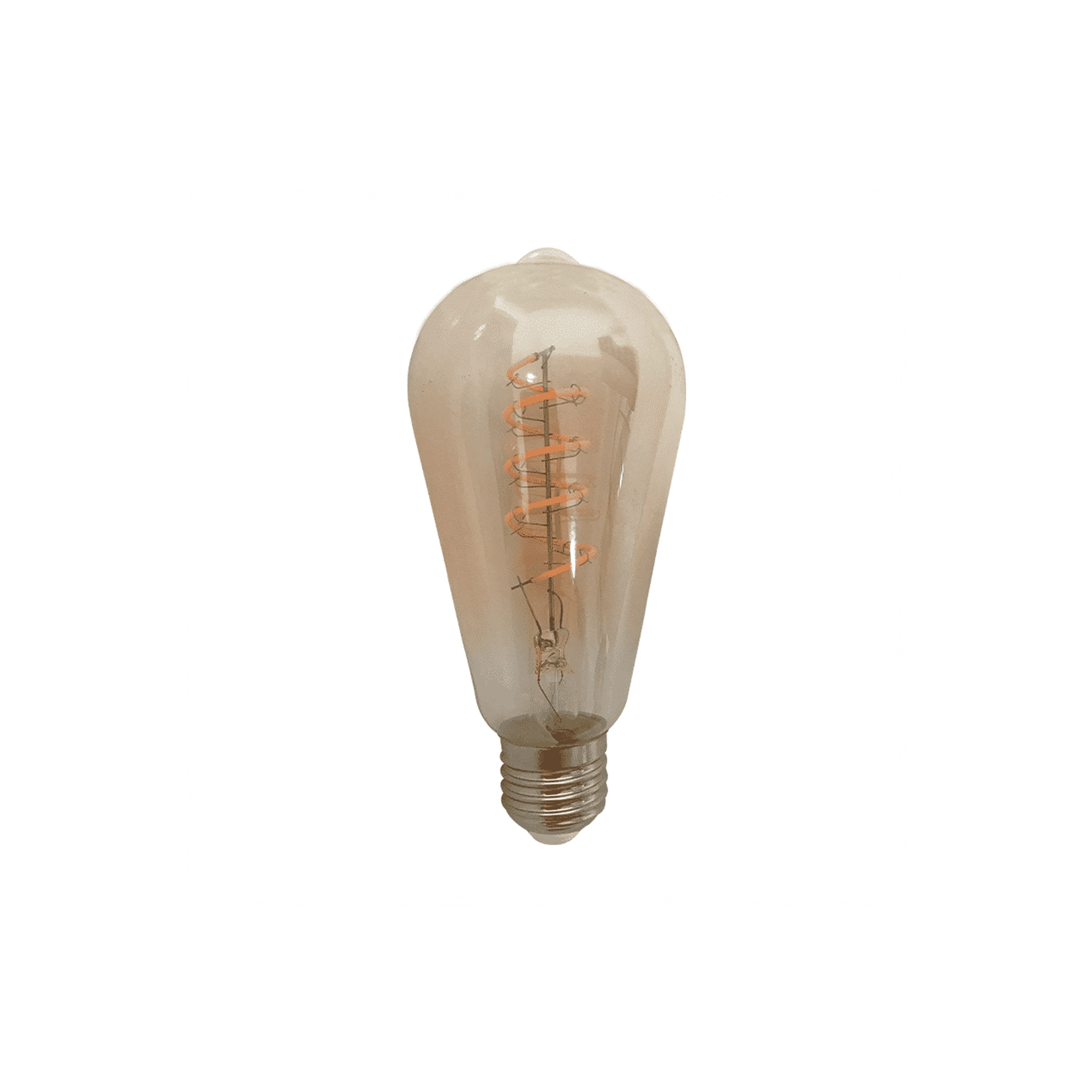 WSU Lights LED lamp E27 Massoud S Amber - 4 Watt - 2200K - 40 lm/W
