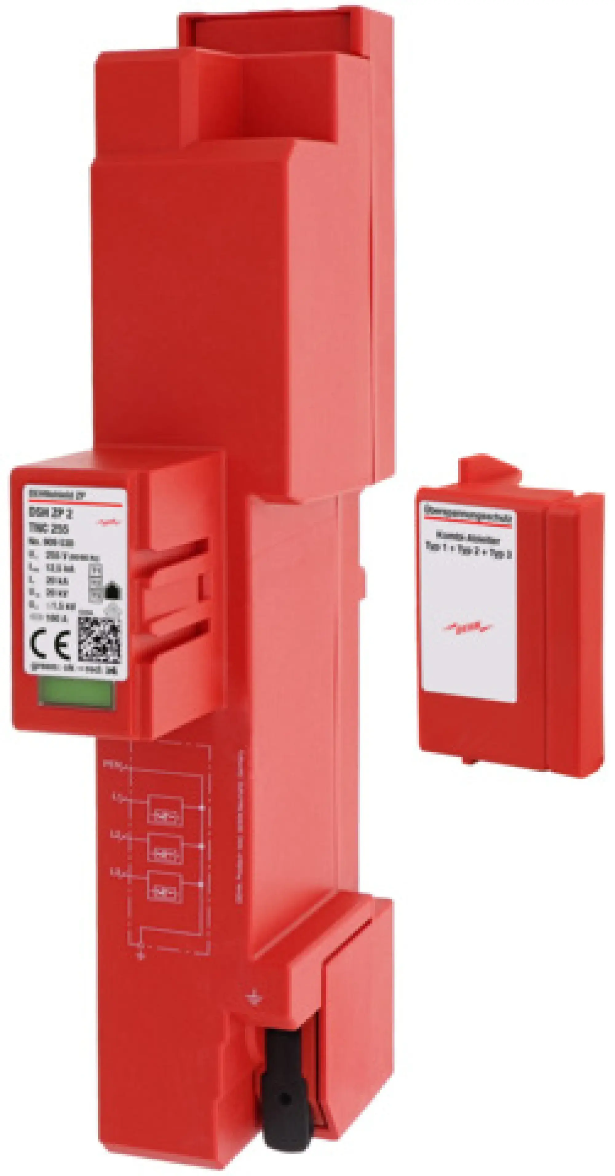 Dehn 909530 Type1+2+3 combined arrester DEHNshield ZP 2 for TNC systems (img_003)