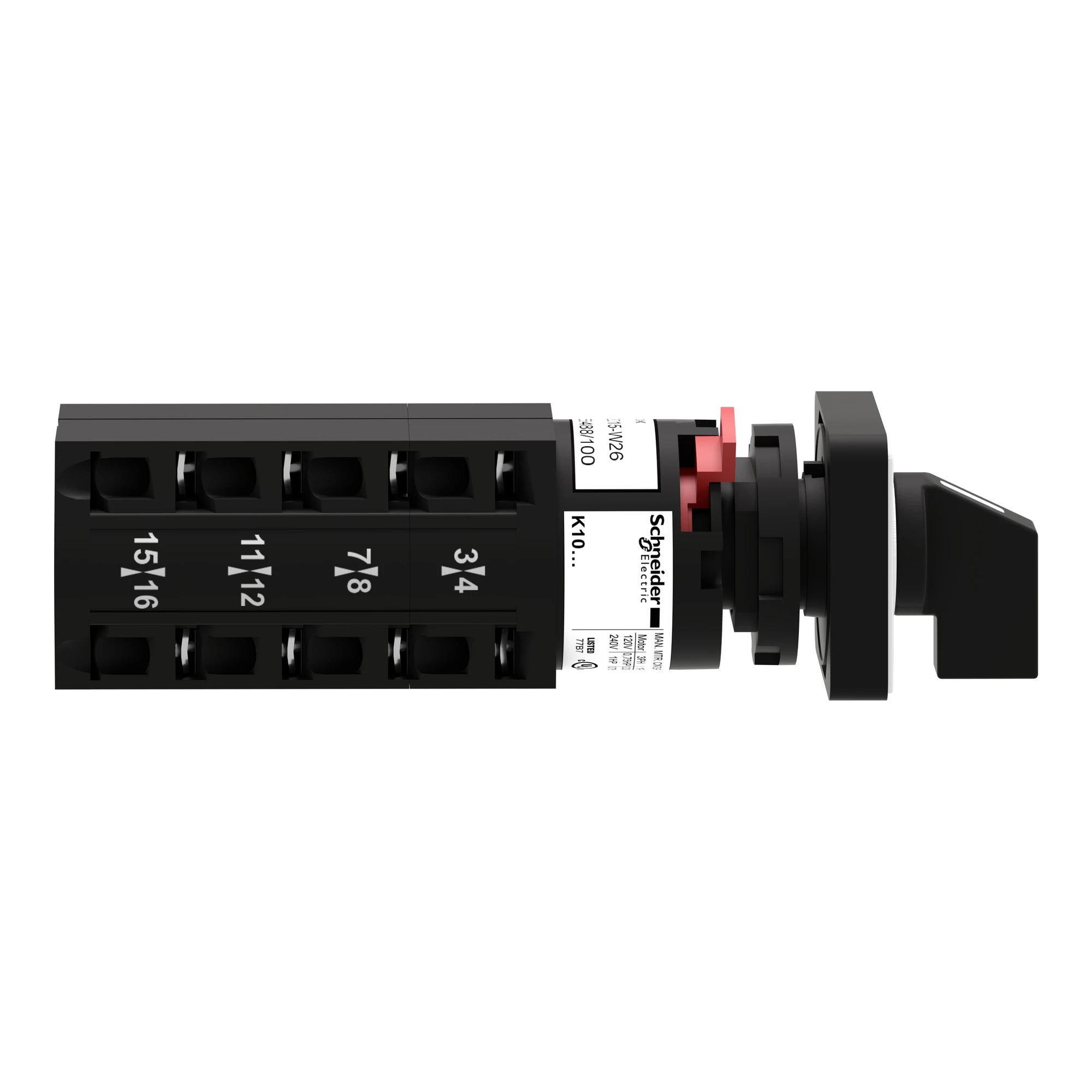 Schneider Electric K10H004UCH Selector switch, 4-pole, 60°, 10A, for Ø 16 or 22mm (img_005) Schneider Electric K10H004UCH Selector switch, 4-pole, 60°, 10A, for Ø 16 or 22mm (img_005)