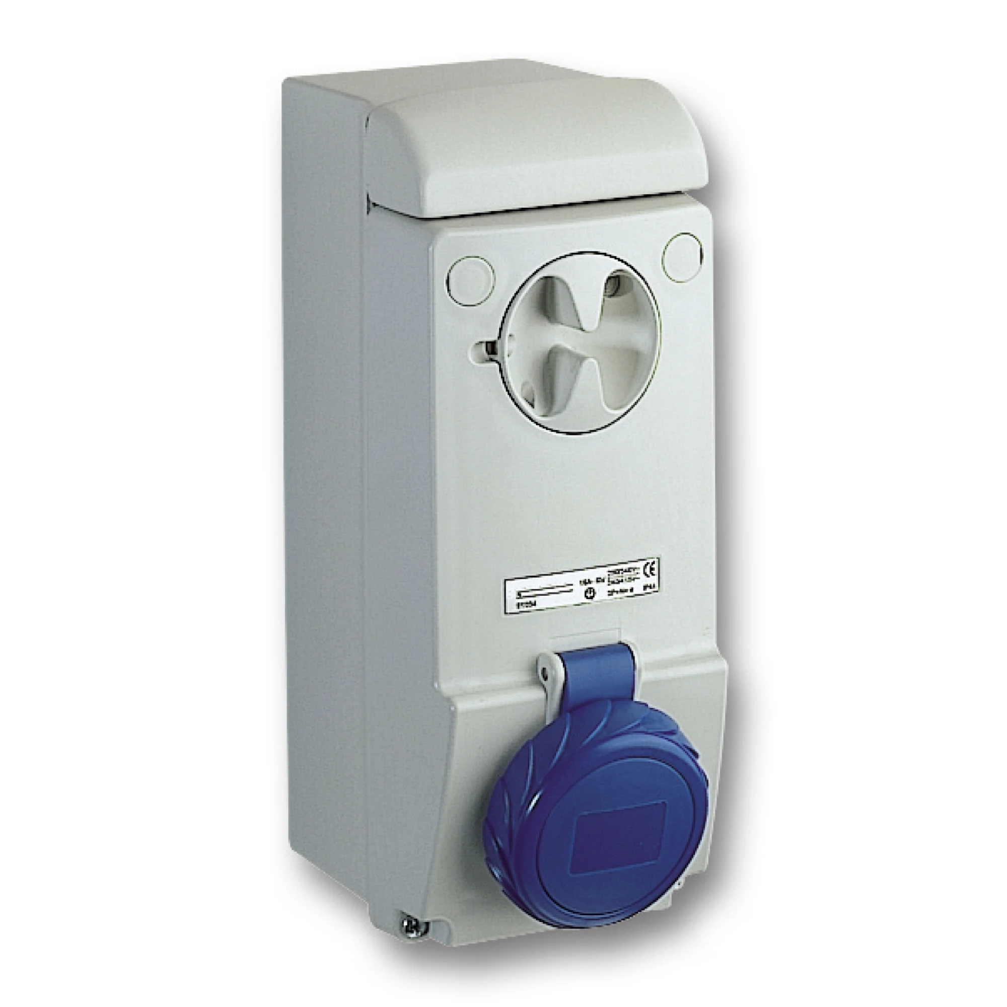 Schneider Electric 83093 Wall socket locked, 32A, 3p+E, 200-250V AC, IP65 (img_001) Schneider Electric 83093 Wall socket locked, 32A, 3p+E, 200-250V AC, IP65 (img_001)