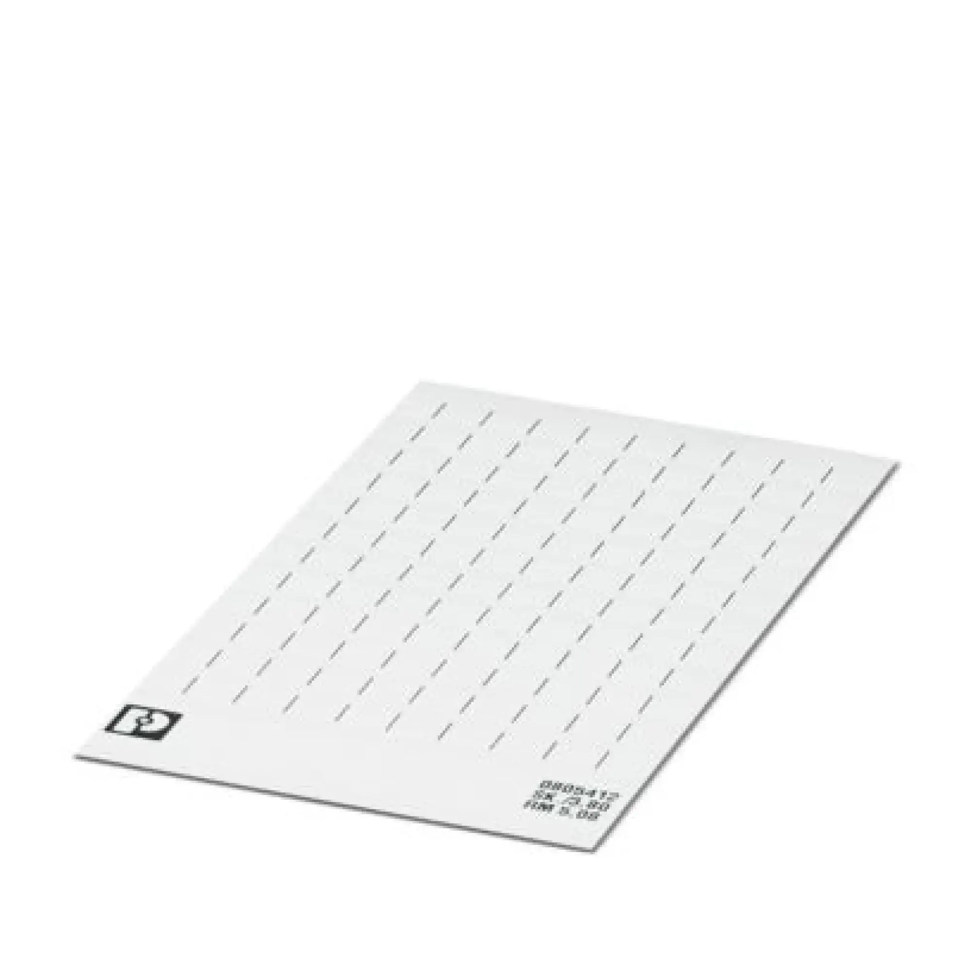 Phoenix Contact 0805412 Marker card SK 5,08/3,8:UNBEDRUCKT (img_001) Phoenix Contact 0805412 Marker card SK 5,08/3,8:UNBEDRUCKT (img_001)