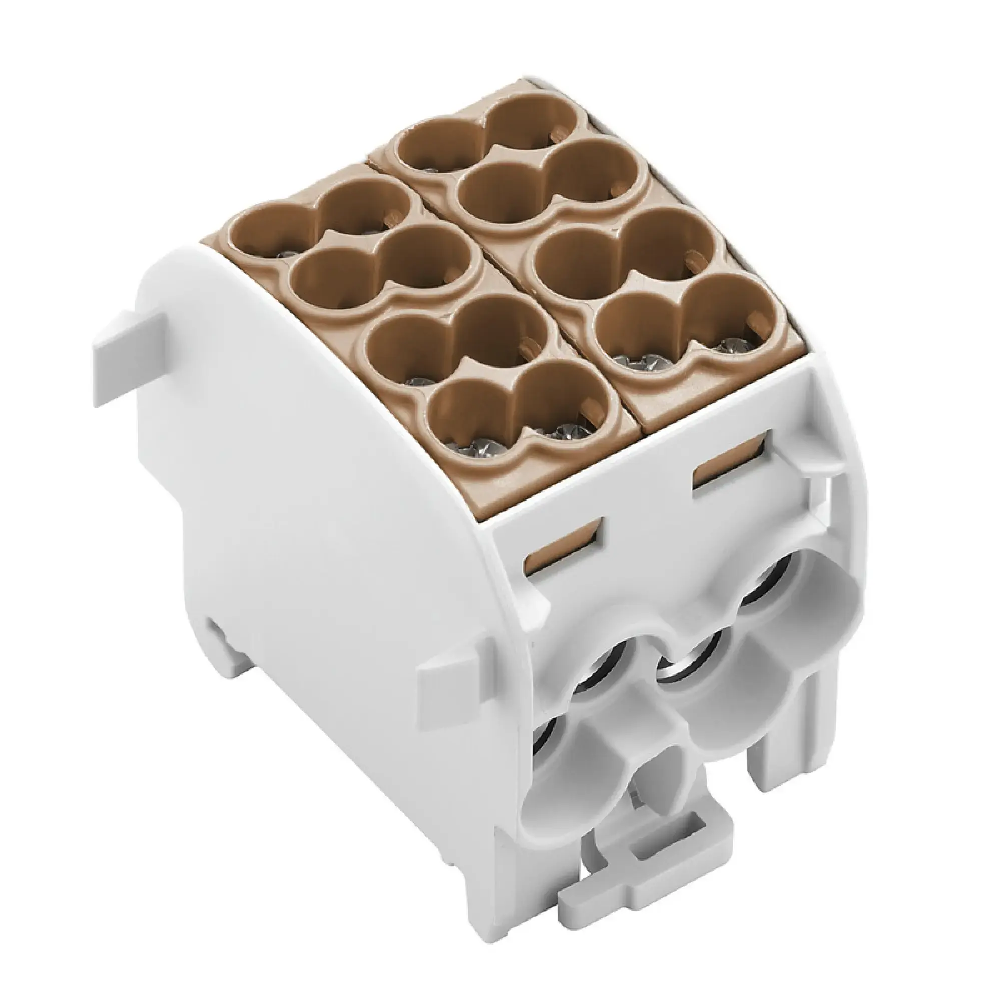 Weidmüller 2731250000 Potential distributor terminal, Screw connection, Light Grey, 25 mm², 152 A, 1000 V, Number of connections: 8, Number of levels: 1, TS 35, V-0, Wemid (img_001) Weidmüller 2731250000 Potential distributor terminal, Screw connection, Light Grey, 25 mm², 152 A, 1000 V, Number of connections: 8, Number of levels: 1, TS 35, V-0, Wemid (img_001)