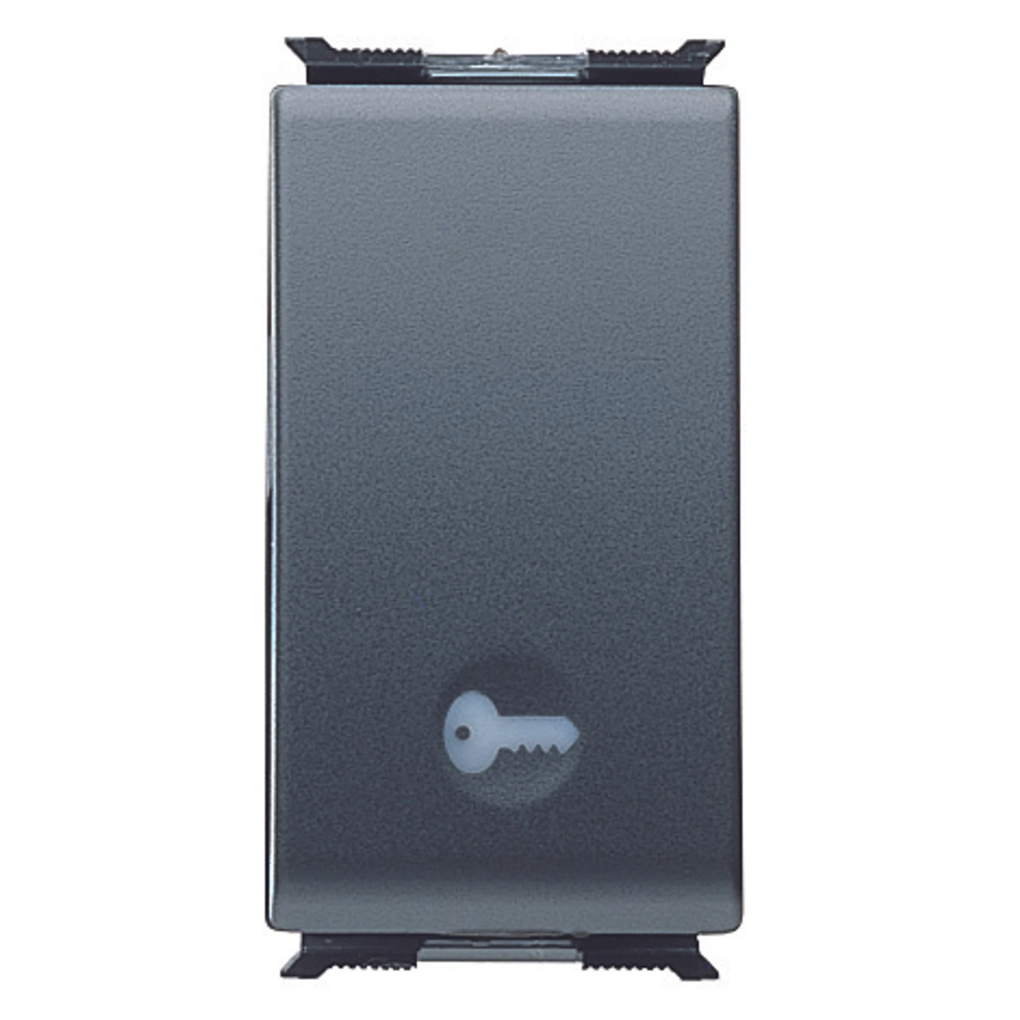 GEWISS GW30024 PUSH-BUTTON 1P 250V ac - NO 16A ILLUMINABLE - SYMBOL:.KEY - 1 MODULE - PLAYBUS (img_001)