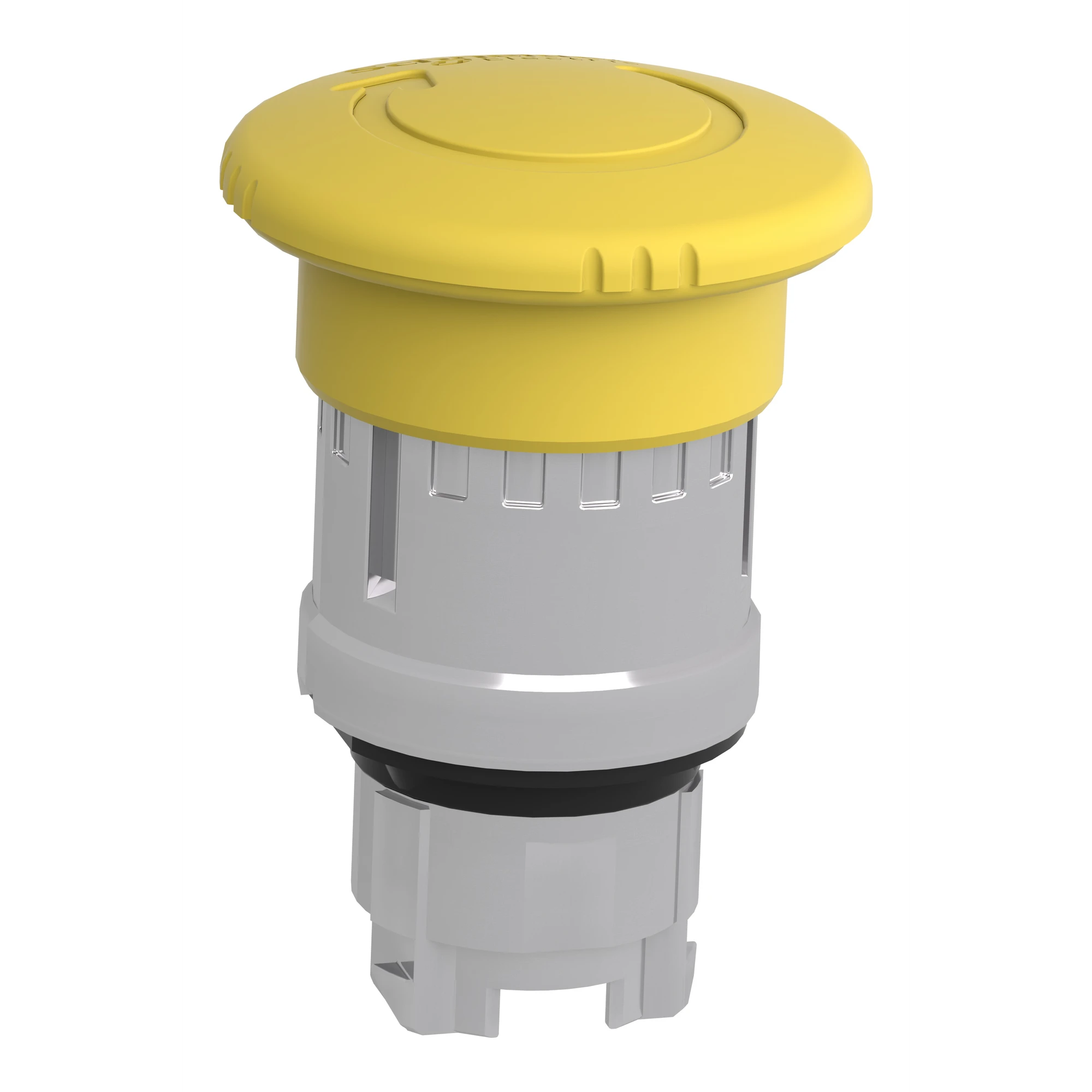 Schneider Electric ZB4BS55 Mushroom Push Button, Front Element, Harmony XB4, Metal, 22mm, Yellow, Mushroom 40mm, Twist Release (img_003) Schneider Electric ZB4BS55 Mushroom Push Button, Front Element, Harmony XB4, Metal, 22mm, Yellow, Mushroom 40mm, Twist Release (img_003)