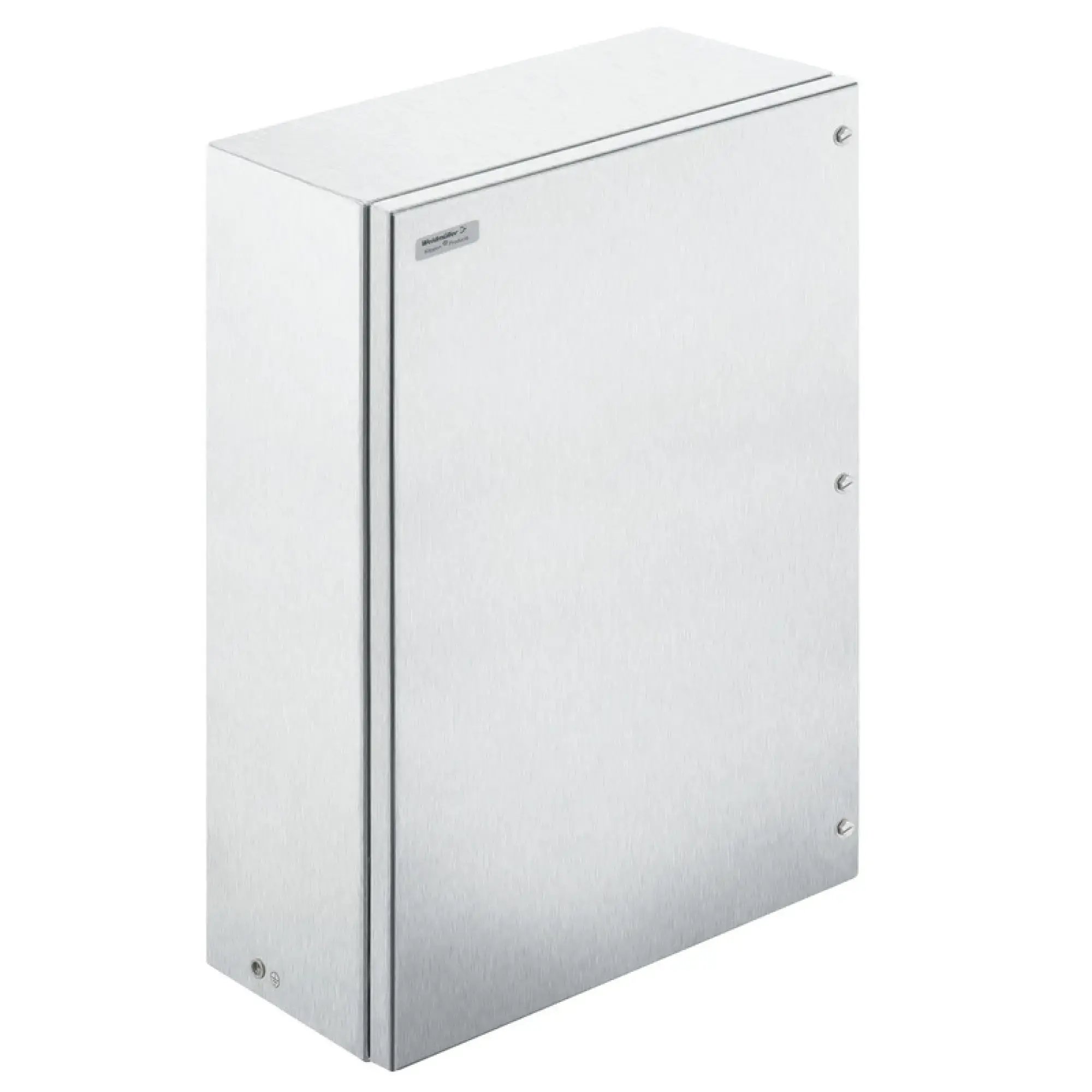 Weidmüller 8000071029 Ex metal housing, 400 x 600 x 200 mm, Brushed, Flange plate: Yes, Bottom, M6 hex-head slotted screws SW10 + hinges (img_001) Weidmüller 8000071029 Ex metal housing, 400 x 600 x 200 mm, Brushed, Flange plate: Yes, Bottom, M6 hex-head slotted screws SW10 + hinges (img_001)