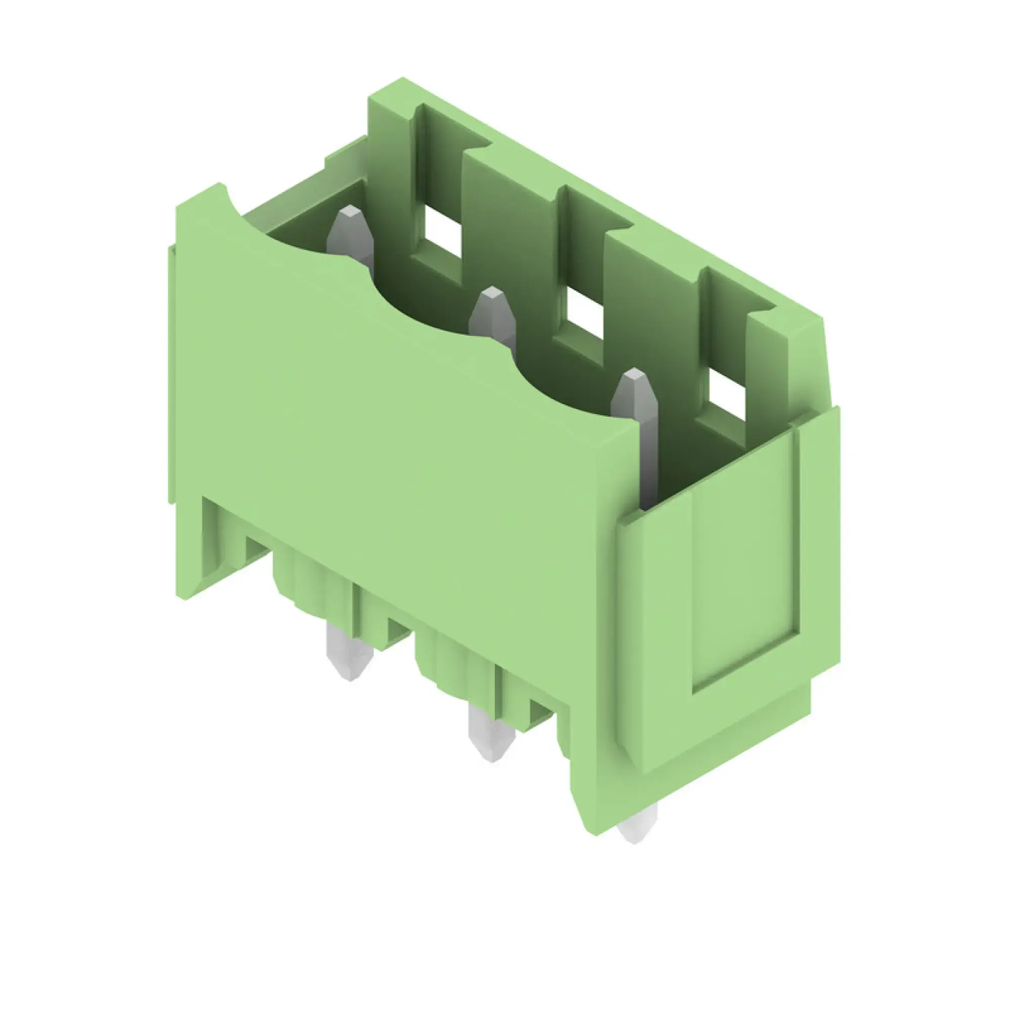 Weidmüller 1409370000 PCB connector (board connection), 320 V, 24 A, Pitch in mm: 5.08, Number of poles: 3, THT solder connection, Box (img_001)