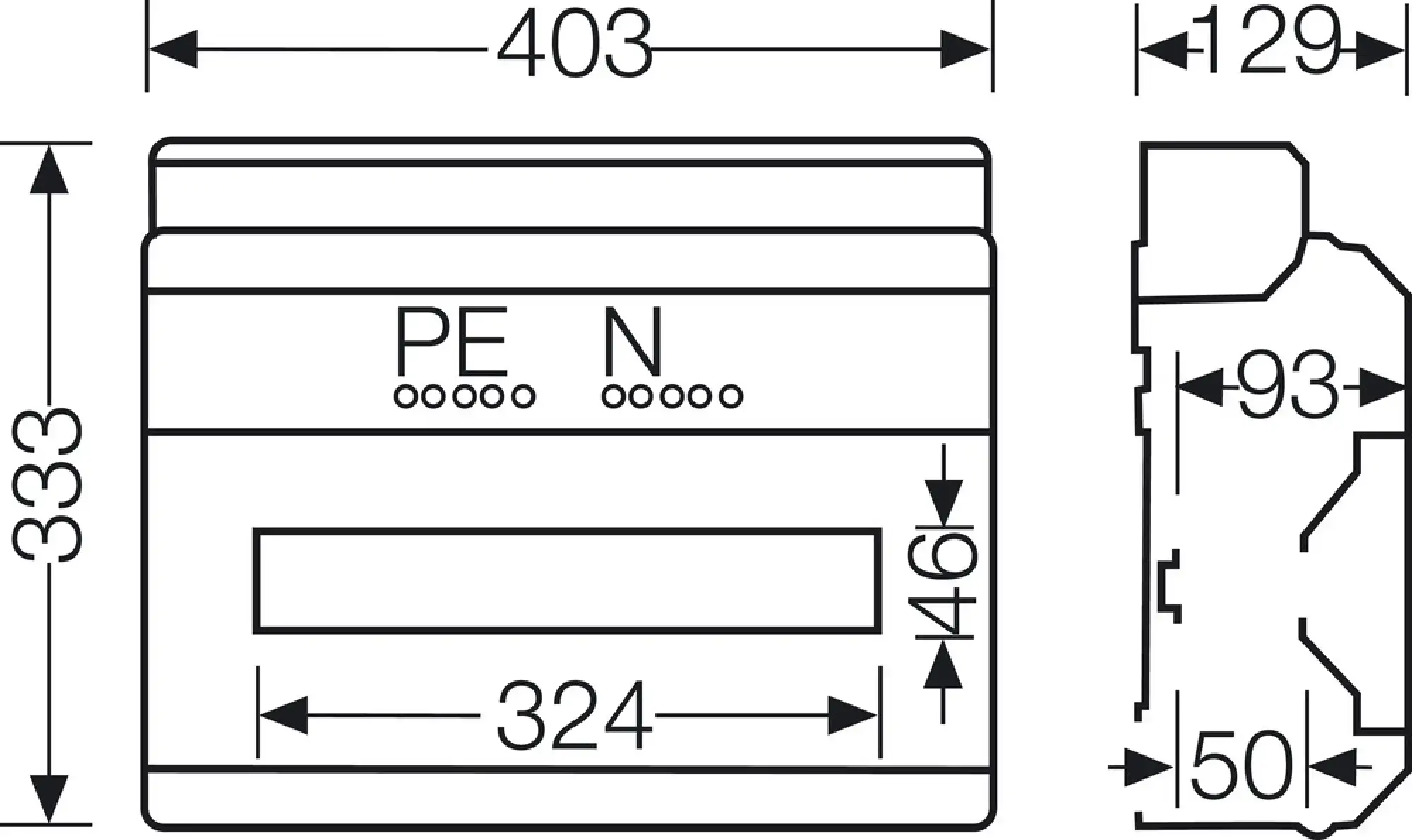 Hensel 6100225 KV 90-Automatengehäuse 18 Teilungseinheiten (18x18 mm), IP 54 KV 1518 (img_003) Hensel 6100225 KV 90-Automatengehäuse 18 Teilungseinheiten (18x18 mm), IP 54 KV 1518 (img_003)