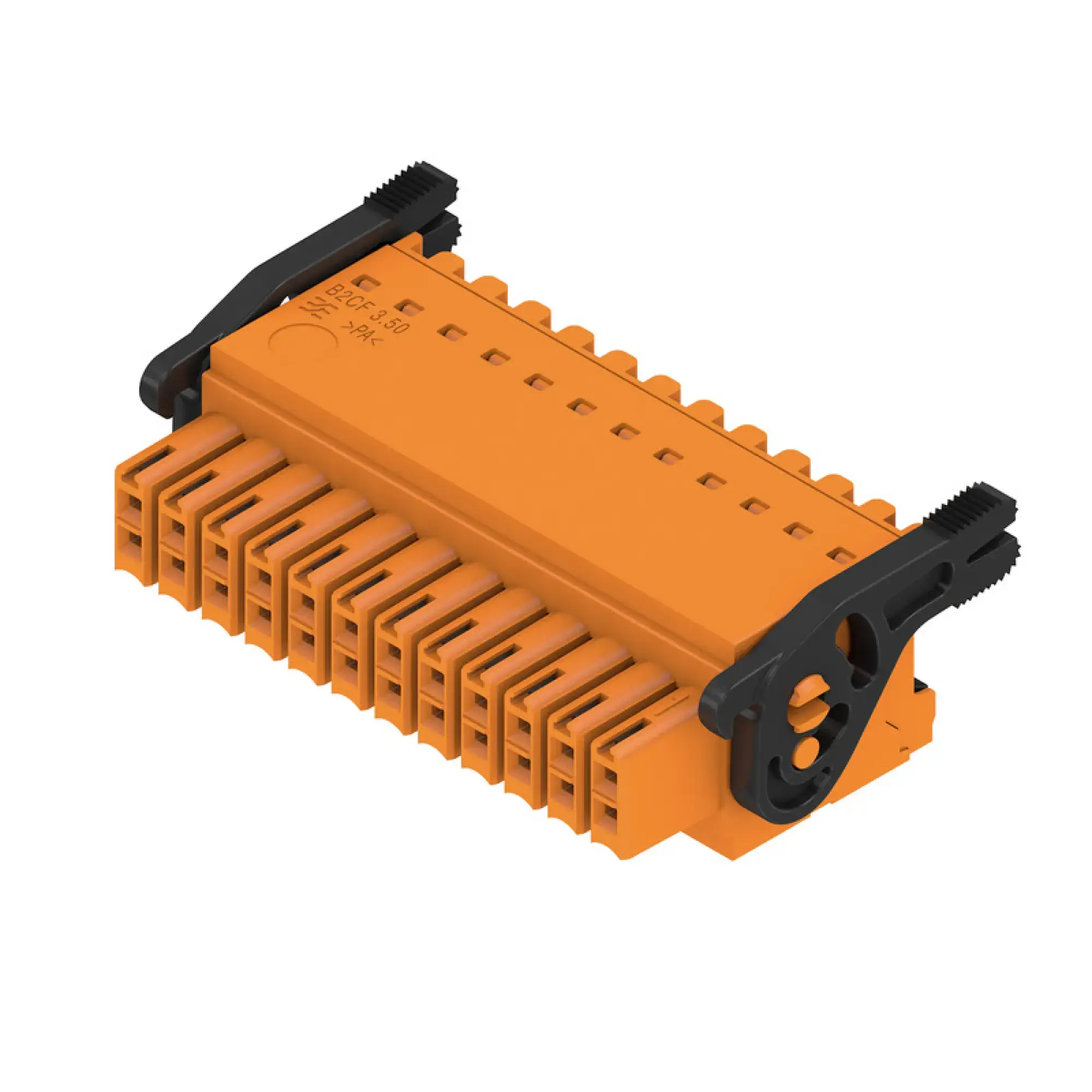 Weidmüller 1278140000 PCB connector (wire connection), 160 V, 13.4 A, Pitch in mm: 3.50, 1.5 mm², Number of poles: 24, PUSH IN with actuator, Box (img_001)