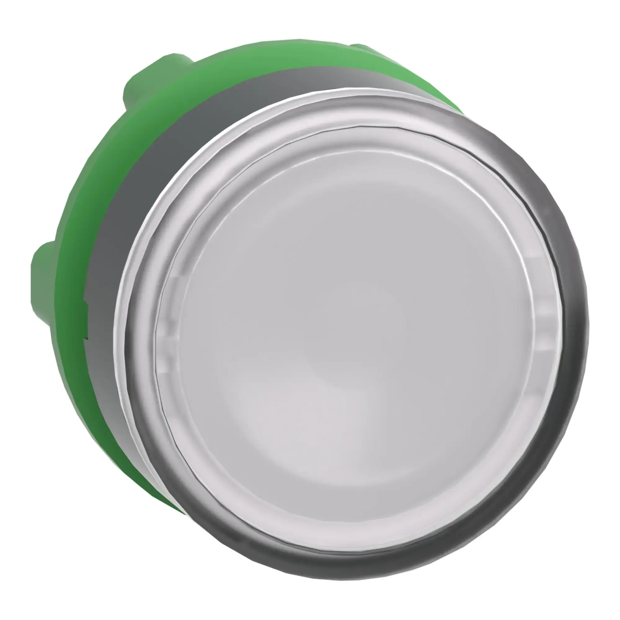 Schneider Electric ZB5AA18 Illuminated Push Button, Front Element, Harmony XB5, Plastic, 22mm, White, for Universal LED, for Insert Label (img_010)