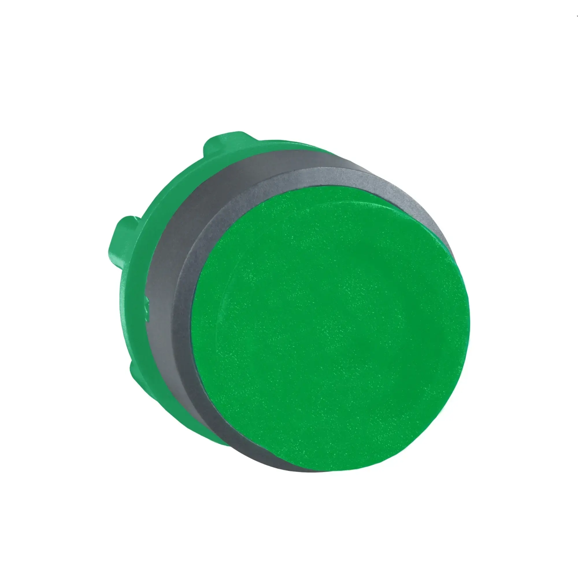Schneider Electric ZB5AL3 Pushbutton, front element, Harmony XB5, plastic, 22mm, green, protruding, unlabelled, momentary (img_009)