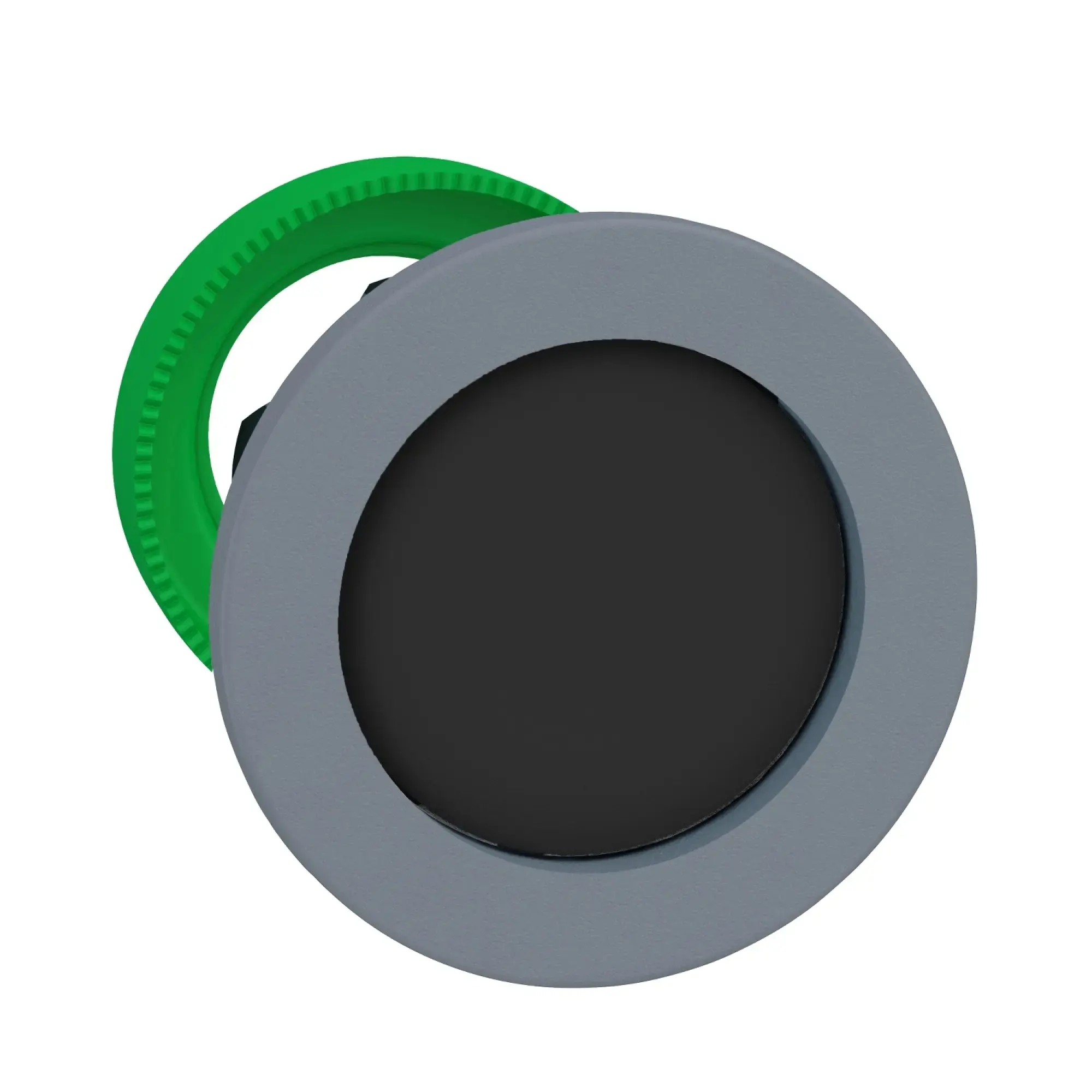 Schneider Electric ZB5FA26C0 Pushbutton, front element, Harmony XB5F, plastic, 30mm, light grey, black, reset, unlabelled, momentary (img_002) Schneider Electric ZB5FA26C0 Pushbutton, front element, Harmony XB5F, plastic, 30mm, light grey, black, reset, unlabelled, momentary (img_002)