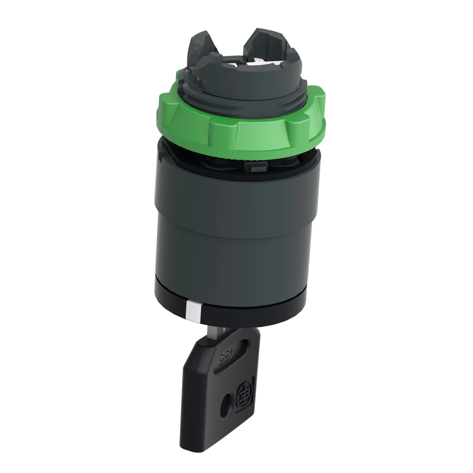 Schneider Electric ZB5AG212 Key switch, front element, Harmony XB5, plastic, 22mm, black, 2 positions, locking, Ronis 421E (img_007)