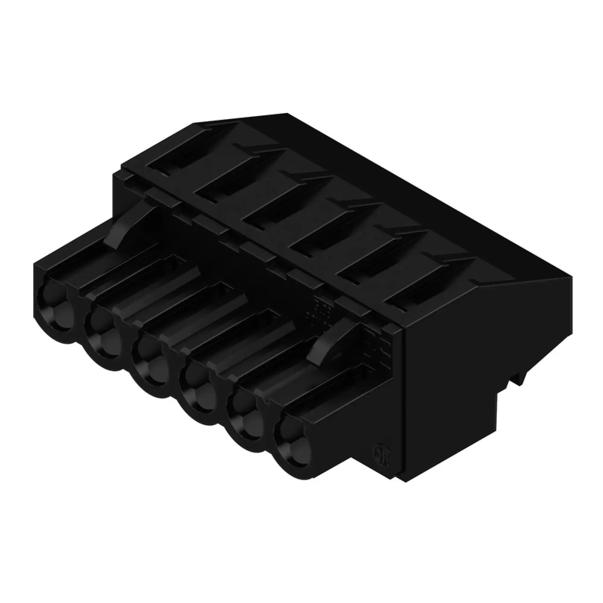 Weidmüller 1959060000 PCB connector (wire connection), 320 V, 23 A, Pitch in mm: 5.00, 4 mm², Number of poles: 6, Clamping yoke connection, Box (img_001) Weidmüller 1959060000 PCB connector (wire connection), 320 V, 23 A, Pitch in mm: 5.00, 4 mm², Number of poles: 6, Clamping yoke connection, Box (img_001)