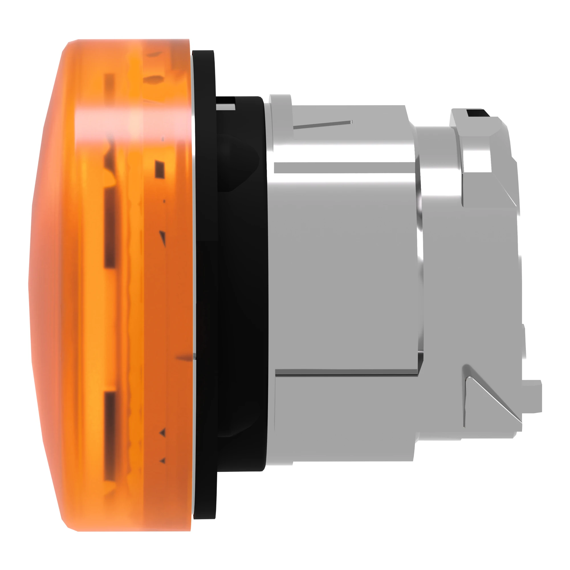 Schneider Electric ZB4BV053S Pilot light, front element, Harmony XB4, metal, 22mm, orange, for universal LED, grooved dome (img_007) Schneider Electric ZB4BV053S Pilot light, front element, Harmony XB4, metal, 22mm, orange, for universal LED, grooved dome (img_007)