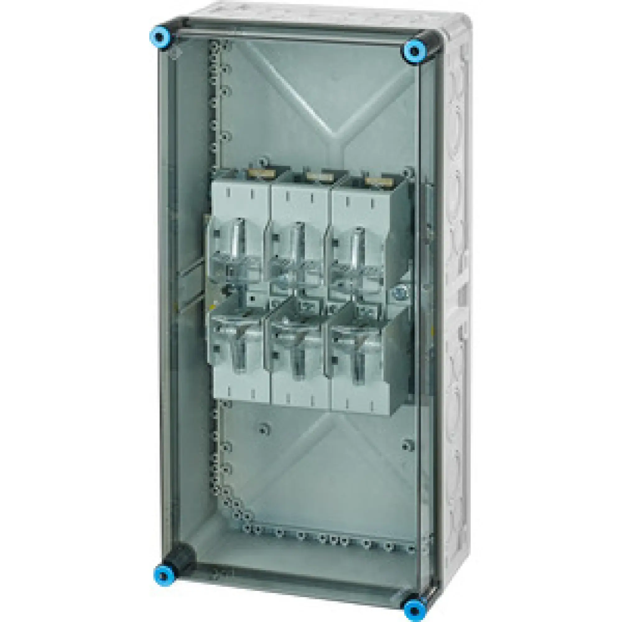 Hensel 2000160 Mi-NH-Sicherungsgehäuse 1xNH 2 , 3polig, 400 A + PE + N Mi 4452 (img_002) Hensel 2000160 Mi-NH-Sicherungsgehäuse 1xNH 2 , 3polig, 400 A + PE + N Mi 4452 (img_002)